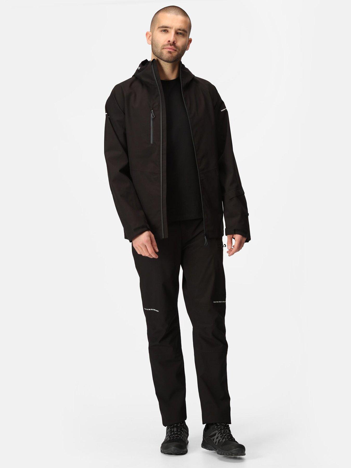 Image 3 of 6 of Regatta Professional Workwear Xpro Beacon Waterproof Trousers - Black