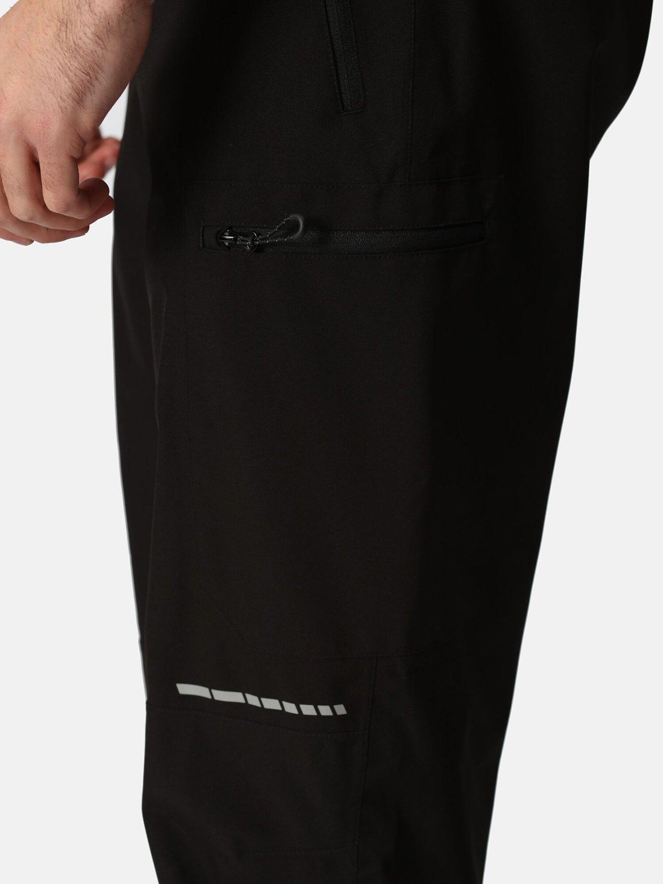 Image 4 of 6 of Regatta Professional Workwear Xpro Beacon Waterproof Trousers - Black