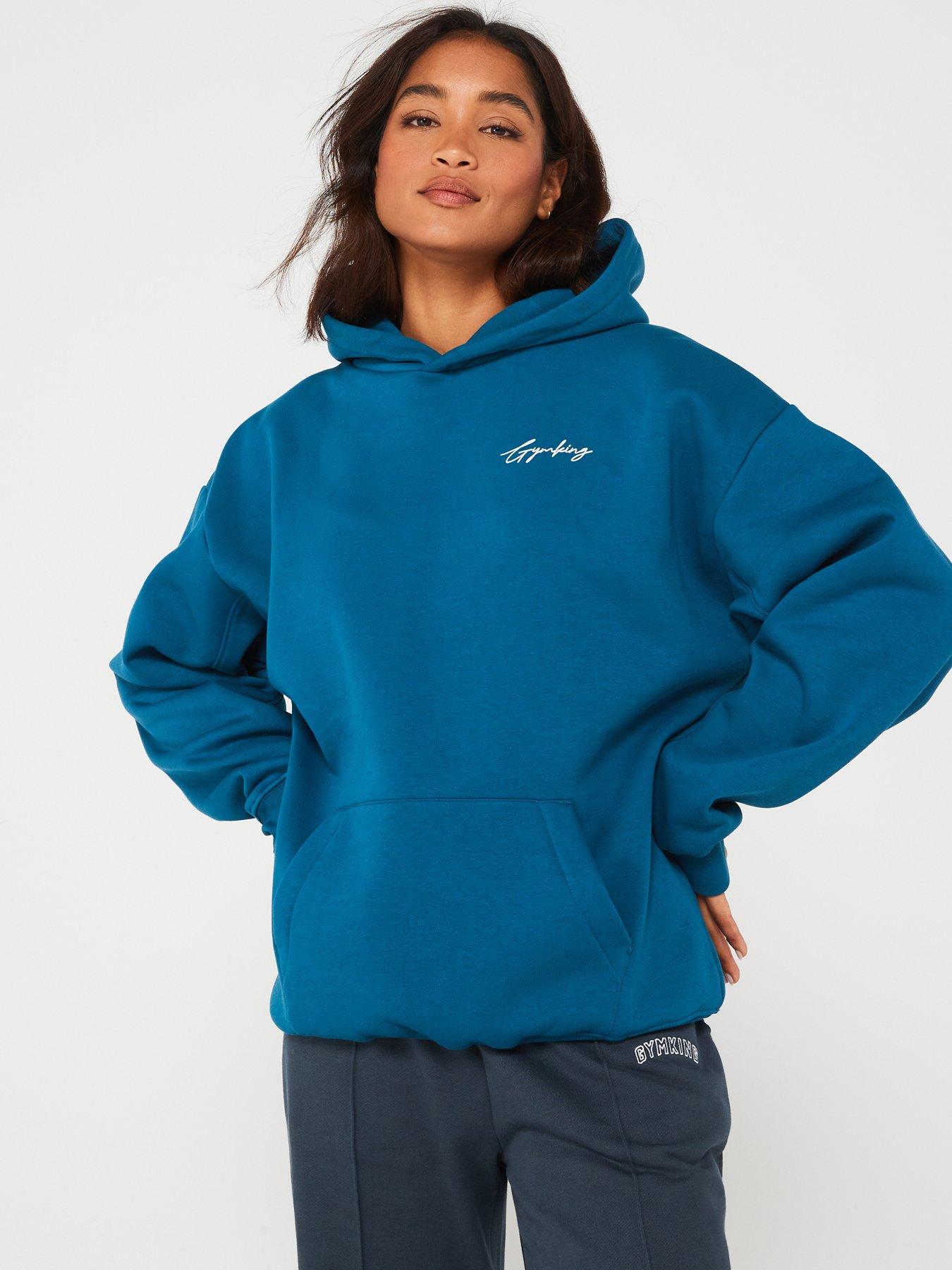 Gym king blue hoodie best sale