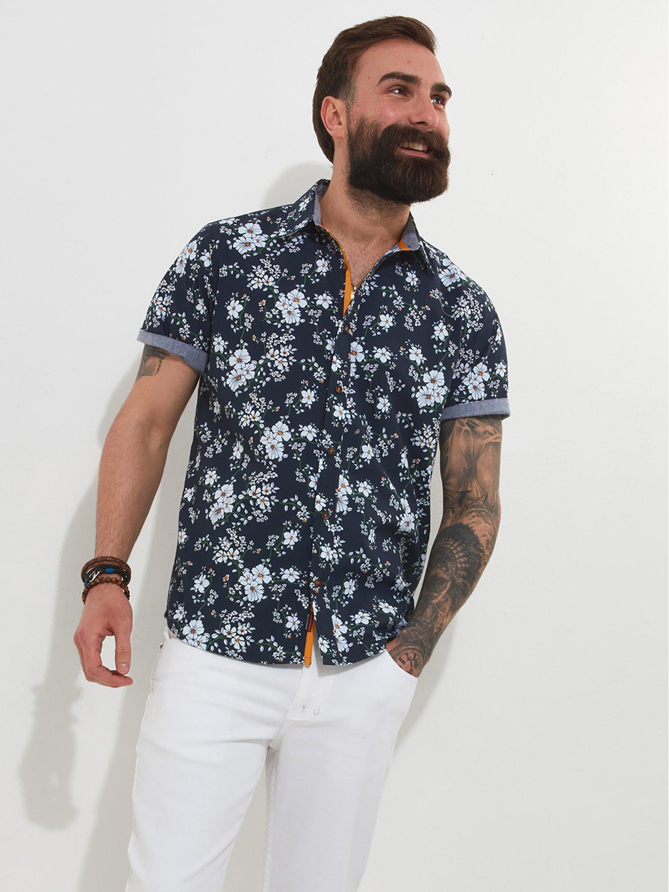 Joe Browns Summer Daisy Floral Collar Shirt | Very.co.uk