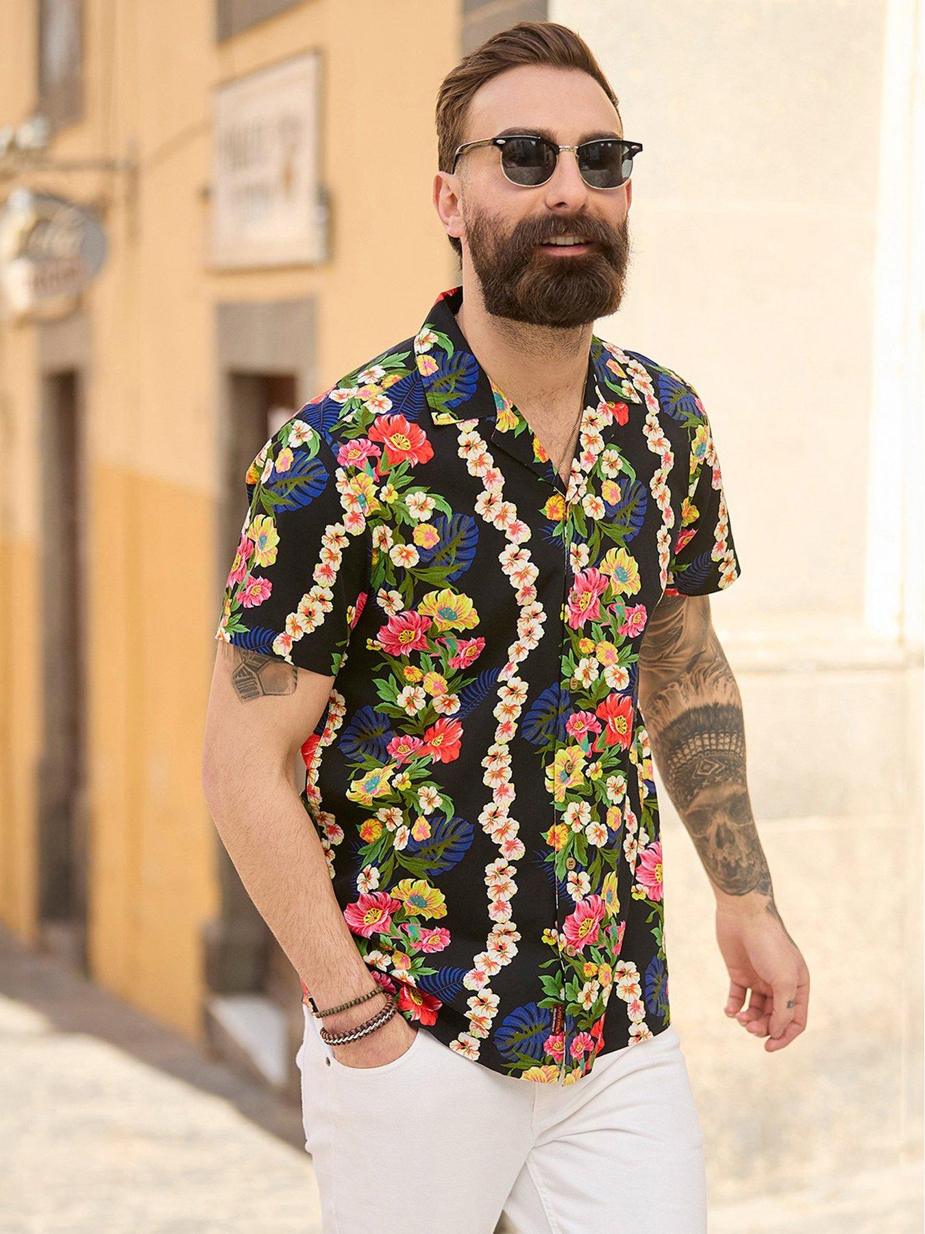 Joe Browns Retro Floral Short Sleeve Shirt | Very.co.uk