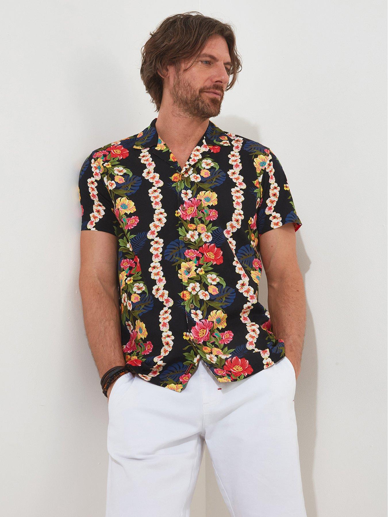 Joe Browns Retro Floral Short Sleeve Shirt | Very.co.uk