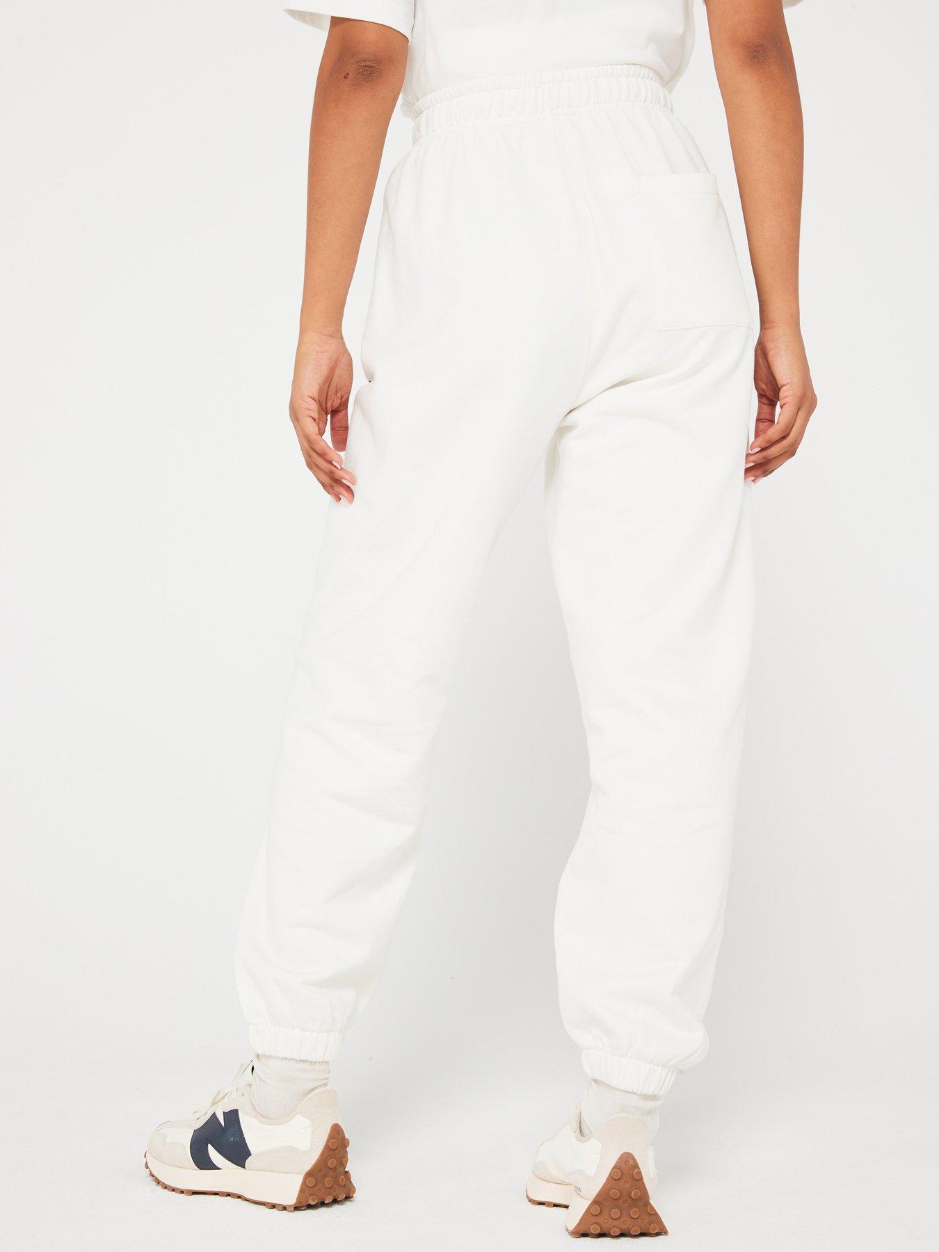 Gym King Womens Established Relaxed Fit Jogger - Cream | Very.co.uk