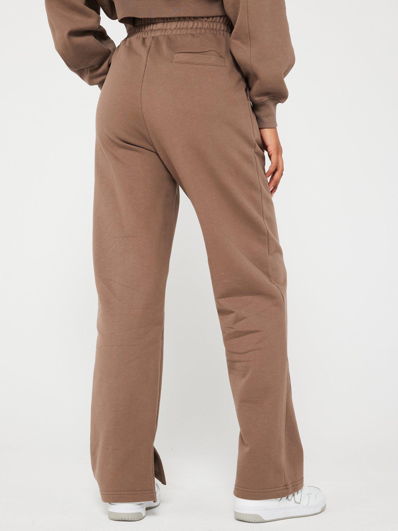 Image 2 of 4 of Gym King Womens Refresh Straight Leg Jogger  - Brown