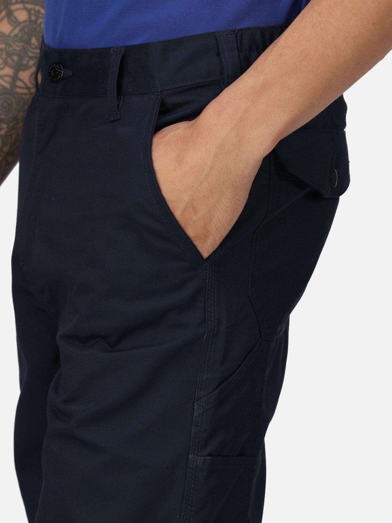 Regatta Professional Workwear Pro Cargo Trousers - Navy | Very.co.uk