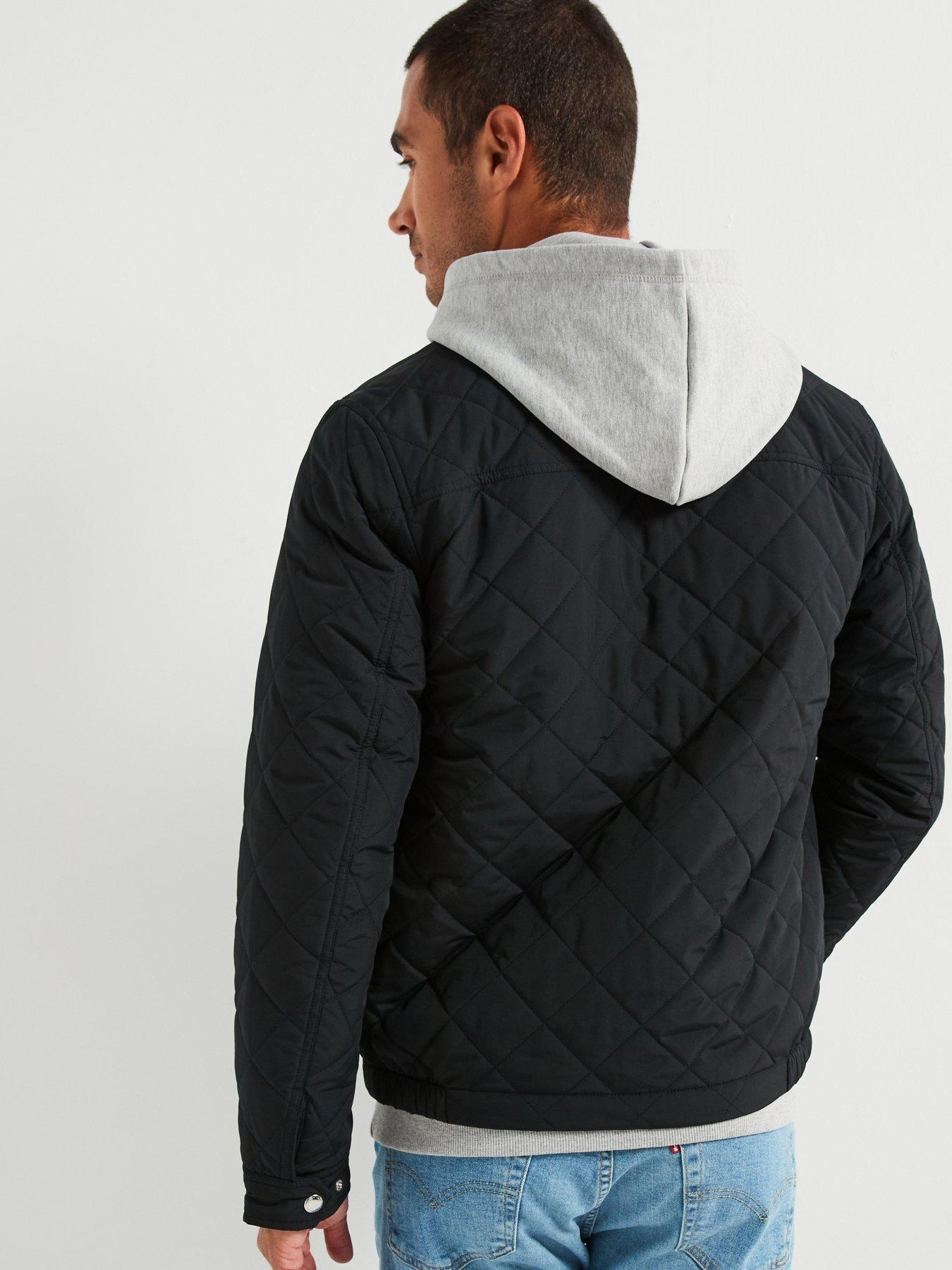 Image 2 of 6 of GANT Quilted Windcheater Jacket - Black