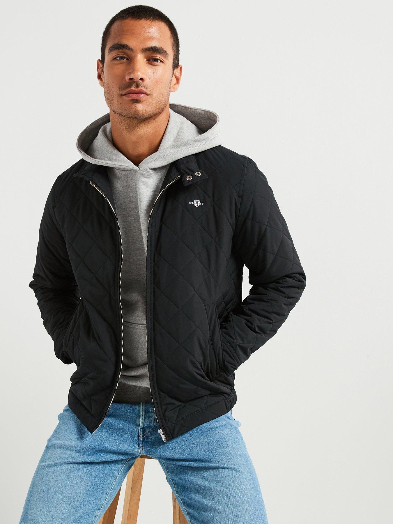 Image 5 of 6 of GANT Quilted Windcheater Jacket - Black