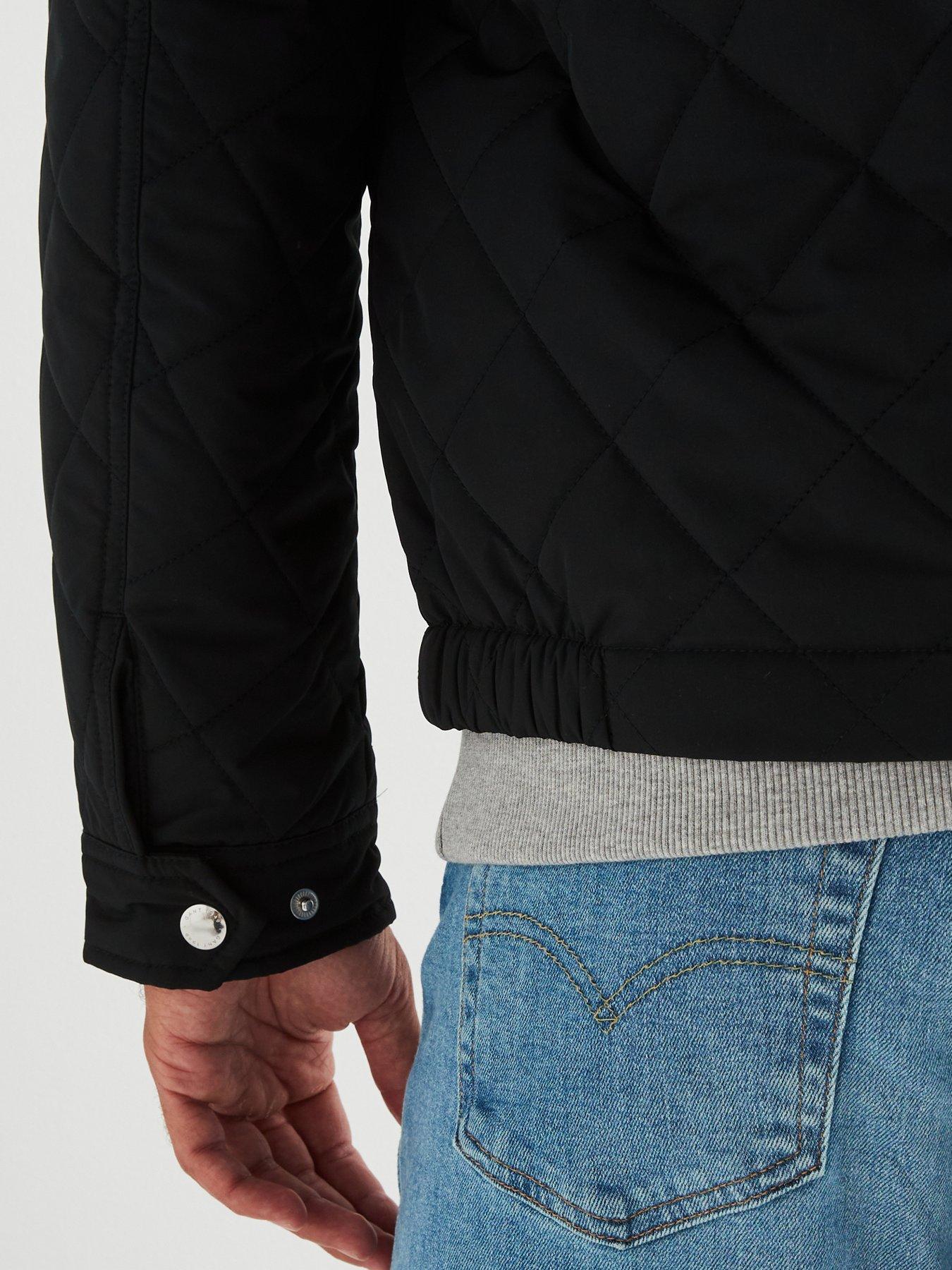 Image 6 of 6 of GANT Quilted Windcheater Jacket - Black