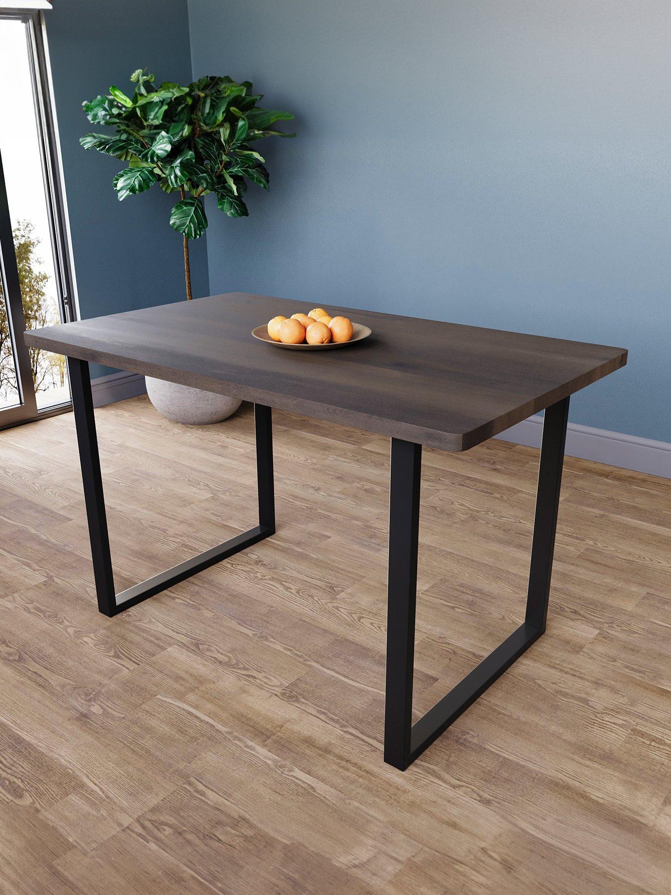 undefined Munich 4 Seater Dining Table With U Shape Legs