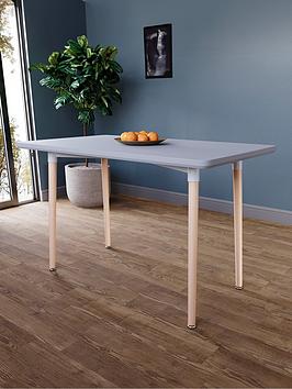 Product photograph of Vida Designs Batley 4 Seater Square Dining Table from very.co.uk