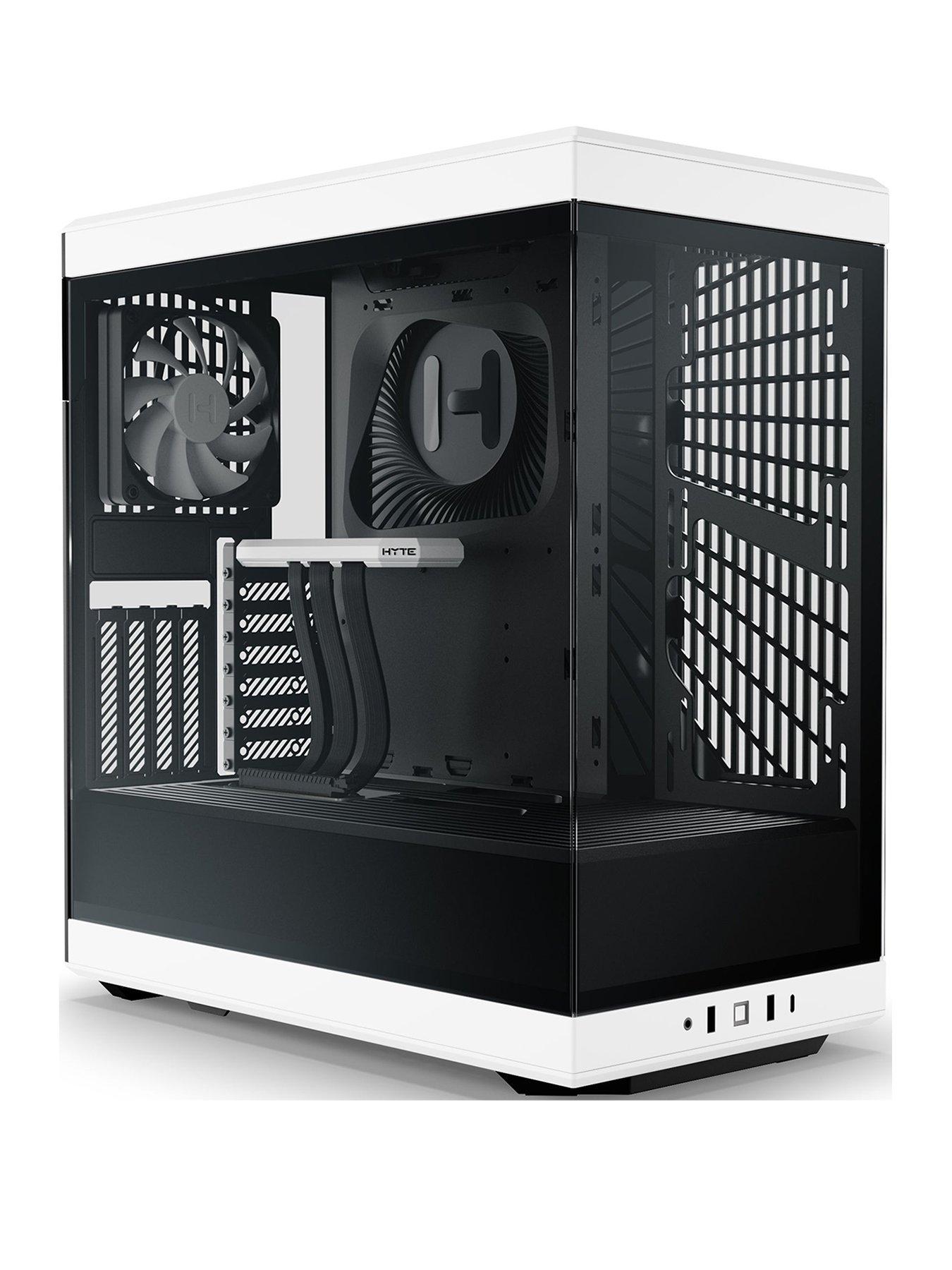 undefined Y40 Mid Tower Case - White / Black