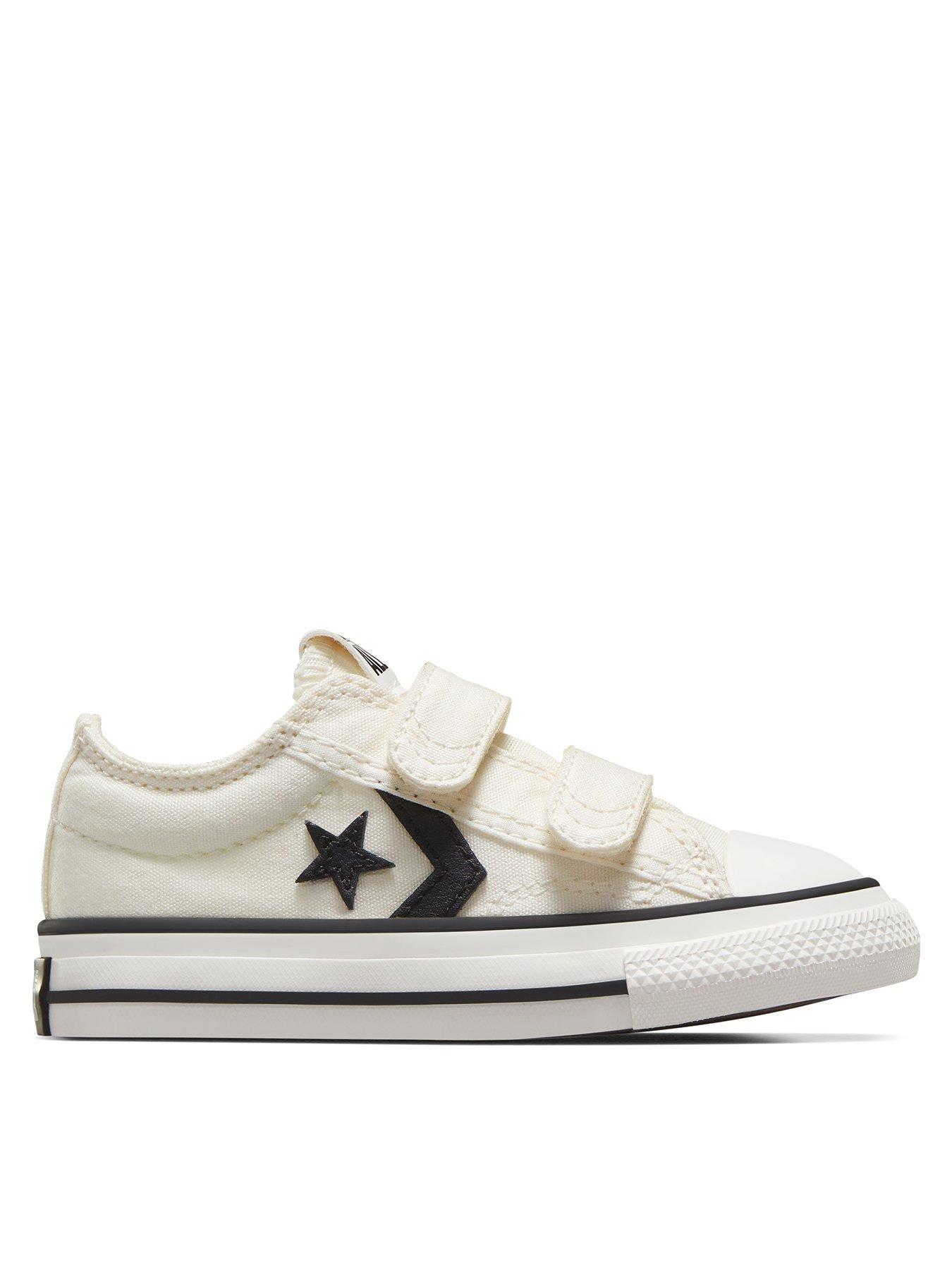 undefined Infant Star Player 76 Ox Trainers - White/Black