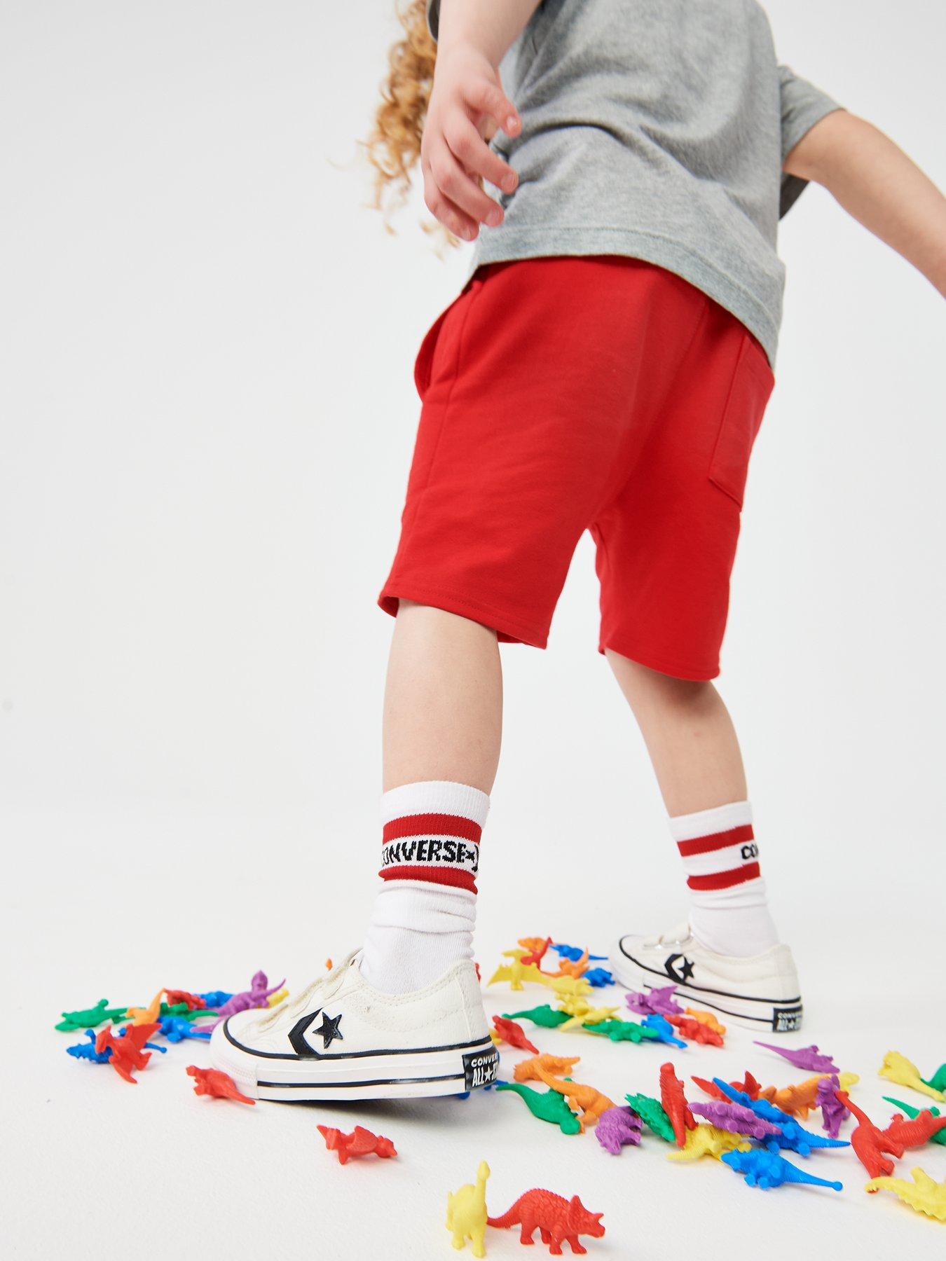 Converse Kids Star Player 76 Ox Trainers - White/Black