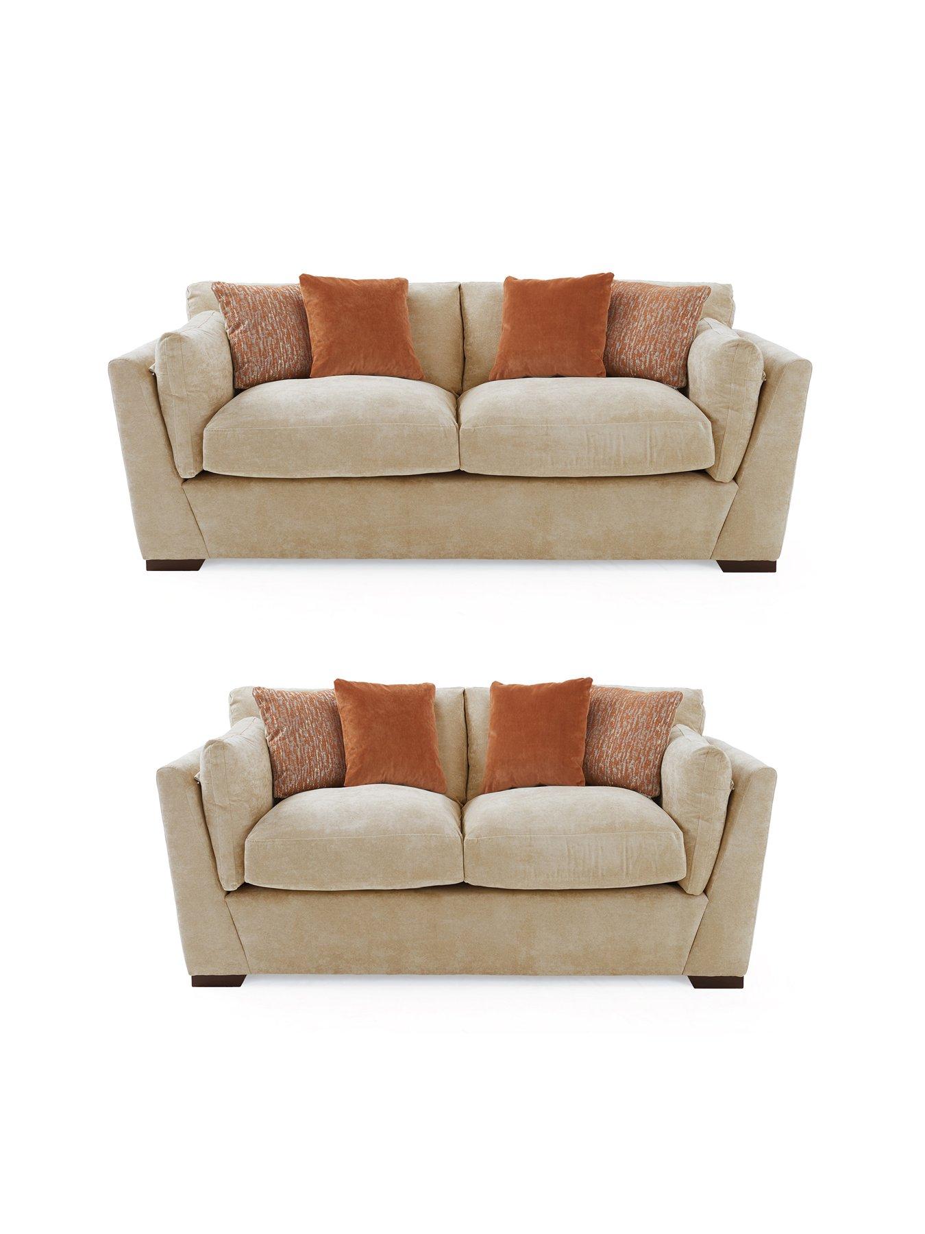 undefined Lexington 3 + 2 Seater Fabric Sofa Set (Buy  &  SAVE!)