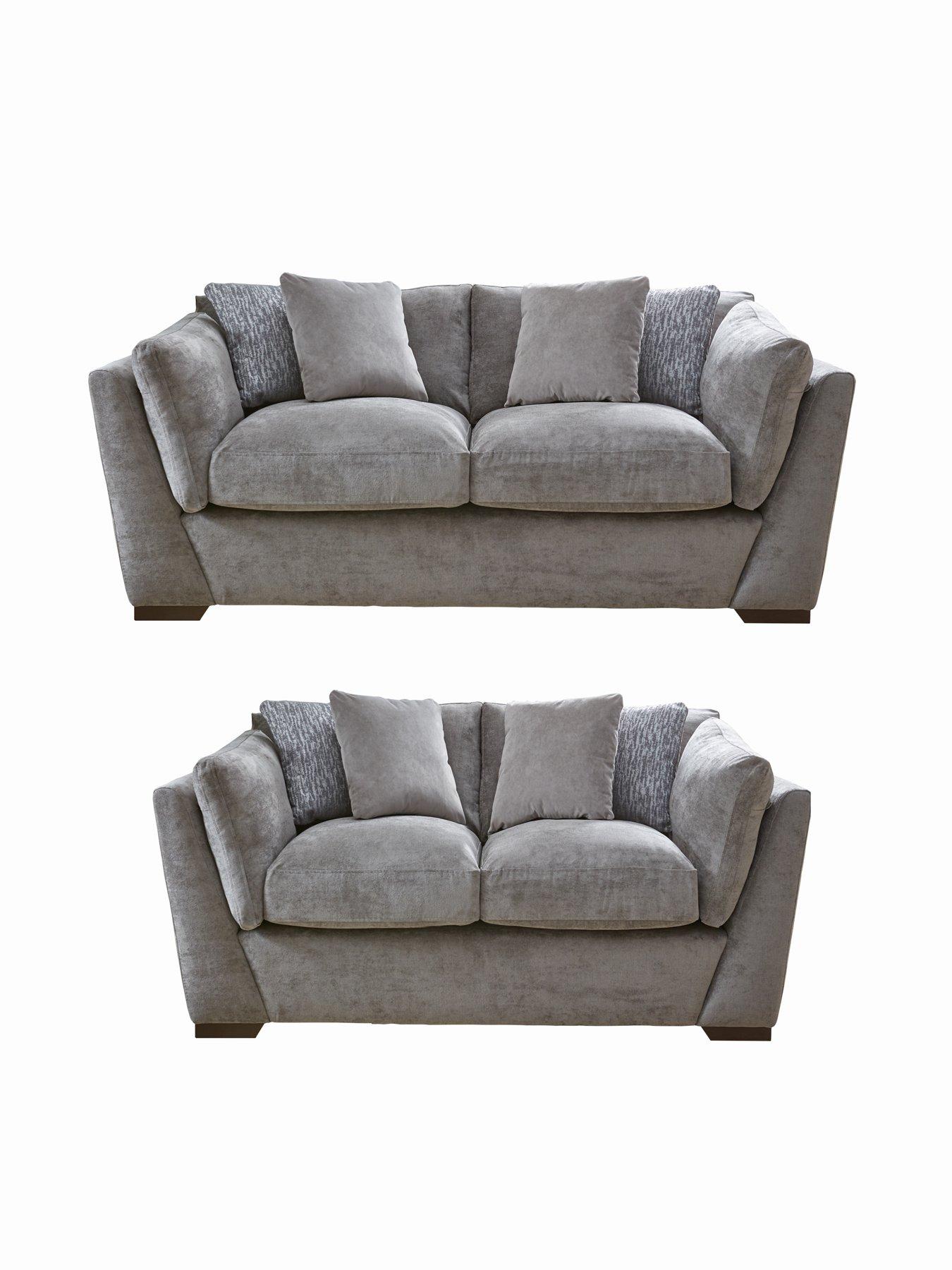 undefined Lexington 3 + 2 Seater Fabric Sofa Set (Buy  &  SAVE!)
