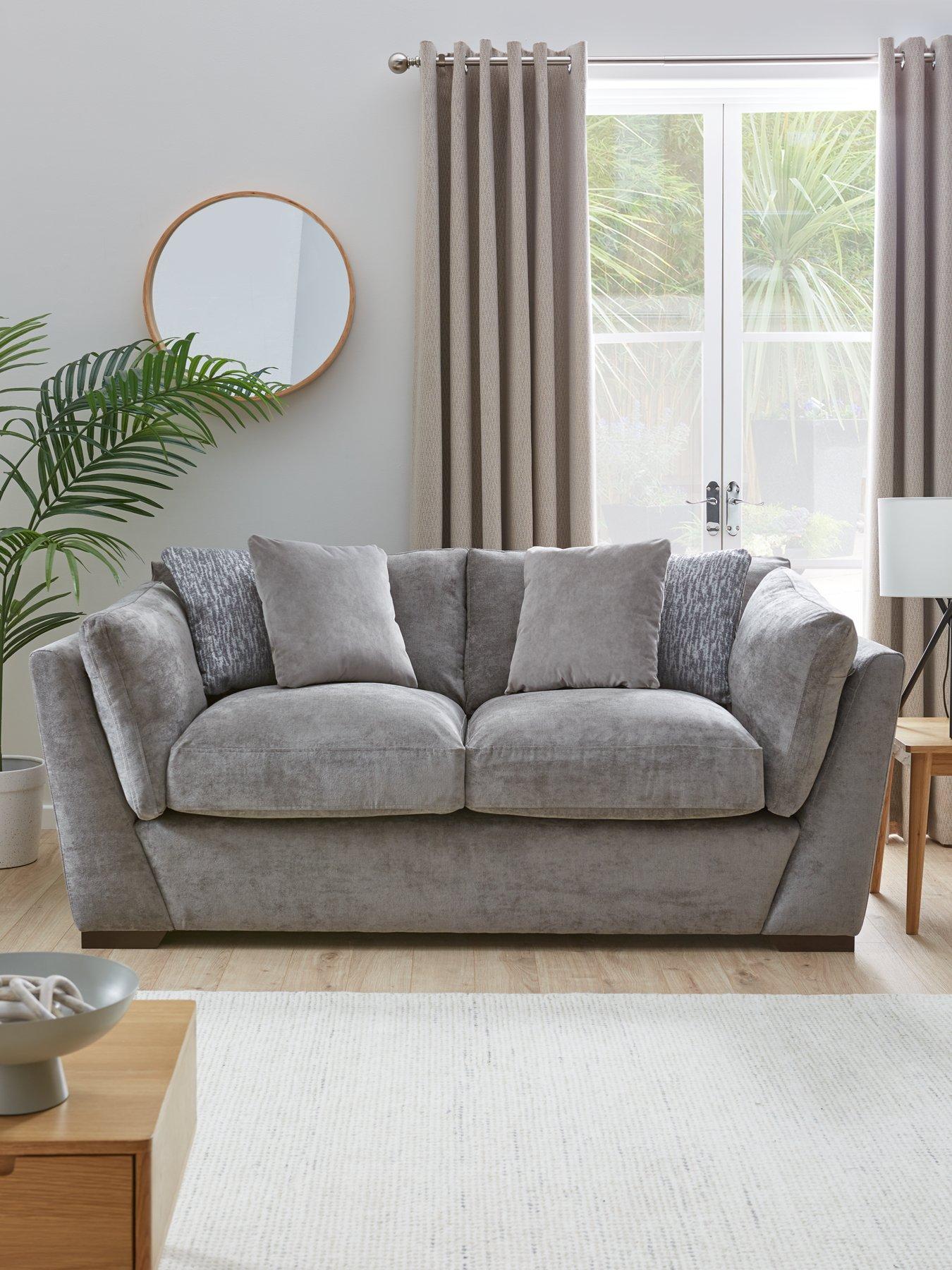 The Very Collection Lexington 3 Seater Fabric Sofa - Made to Order in the UK - FSC® Certified