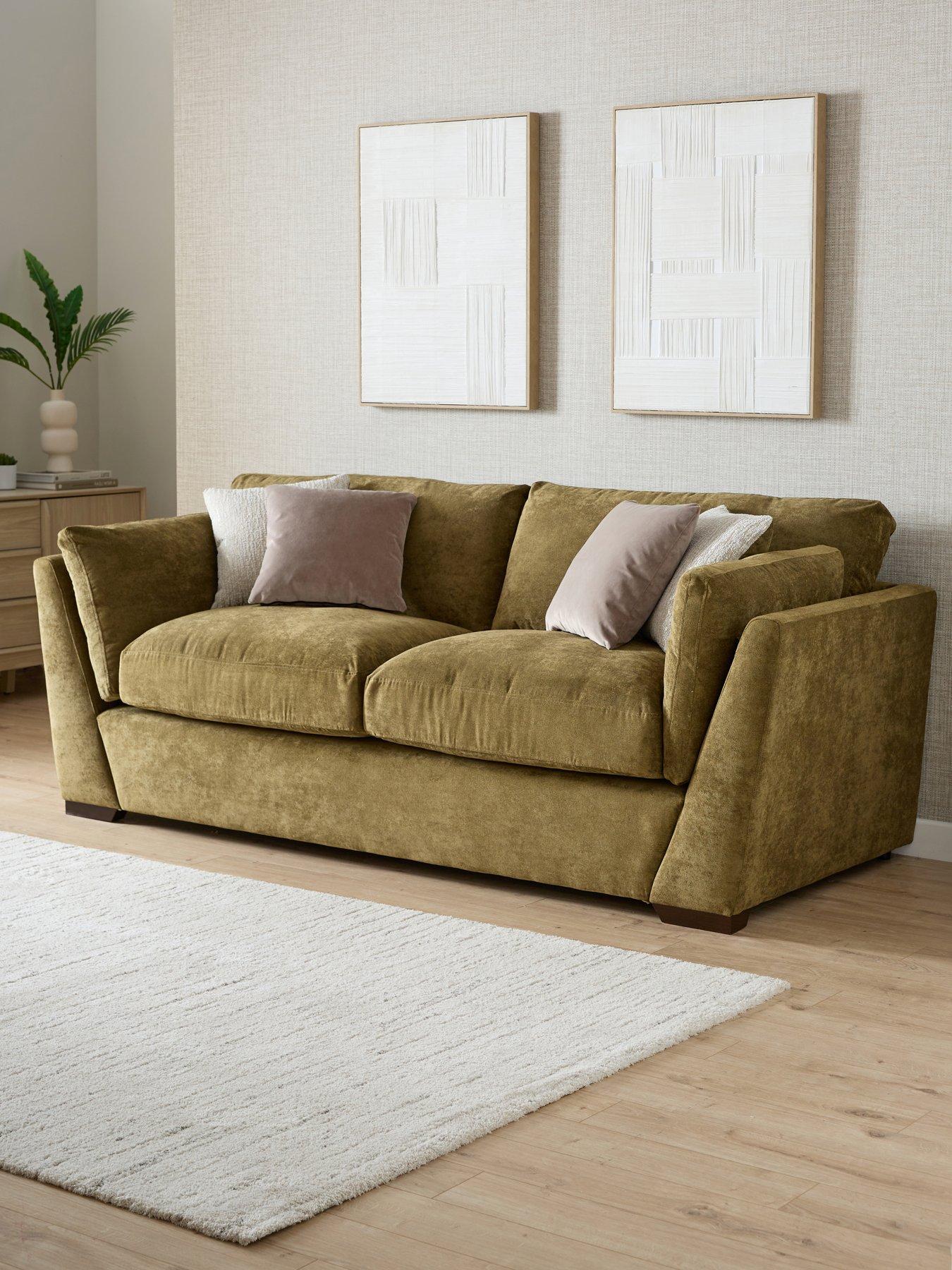 The Very Collection Lexington 2 Seater Fabric Sofa - Made to Order in the UK - FSC® Certified