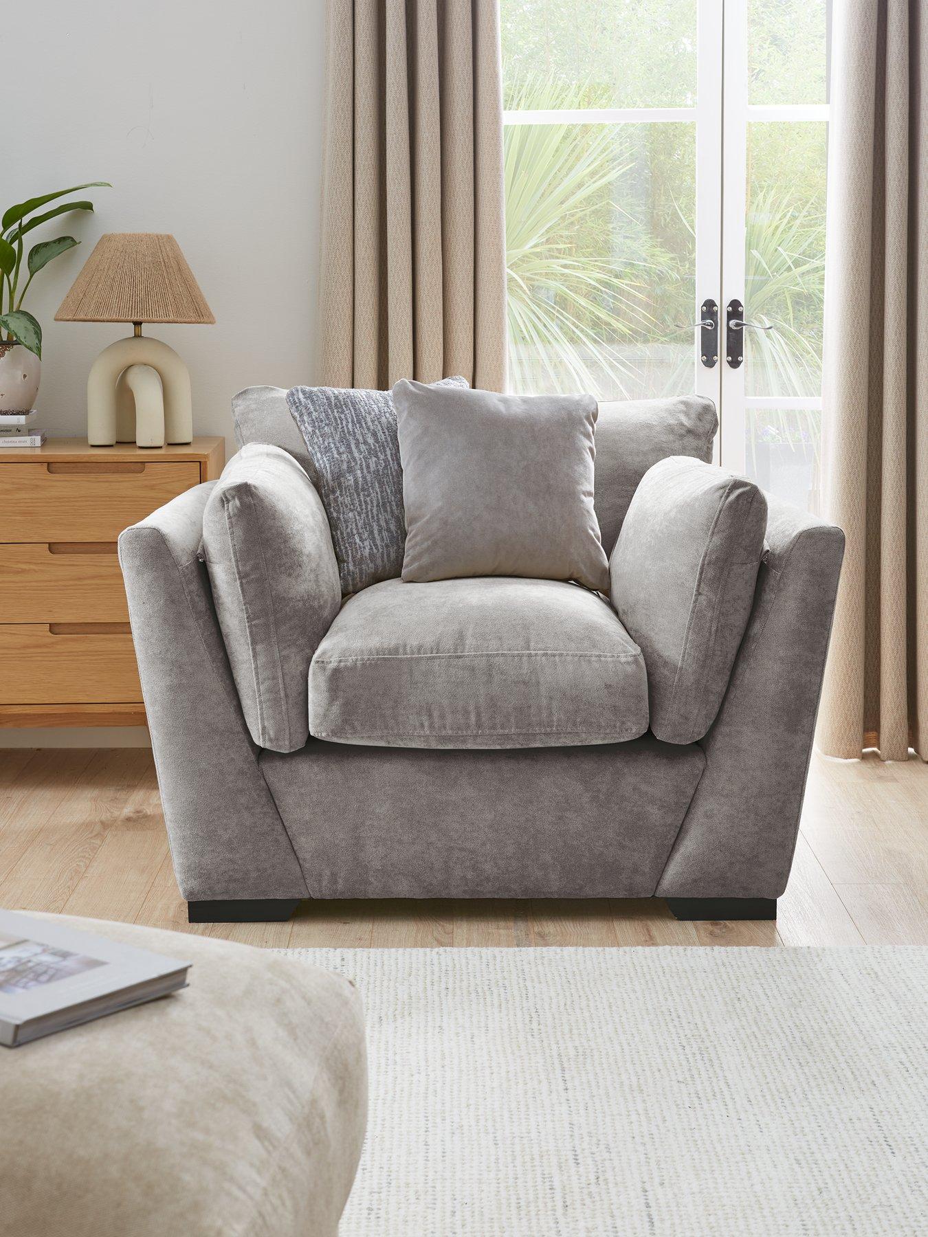 The Very Collection: Lexington Fabric Armchair - Made to Order in the UK - FSC&reg; Certified