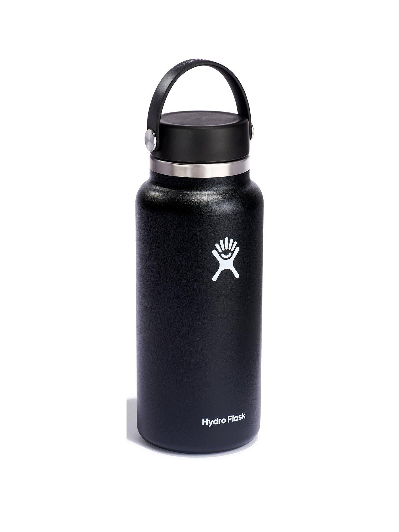 Hydro Flask 32oz Wide Mouth with Flex Cap Water Bottle - Black