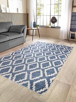 Product photograph of My Washable Como Rug from very.co.uk
