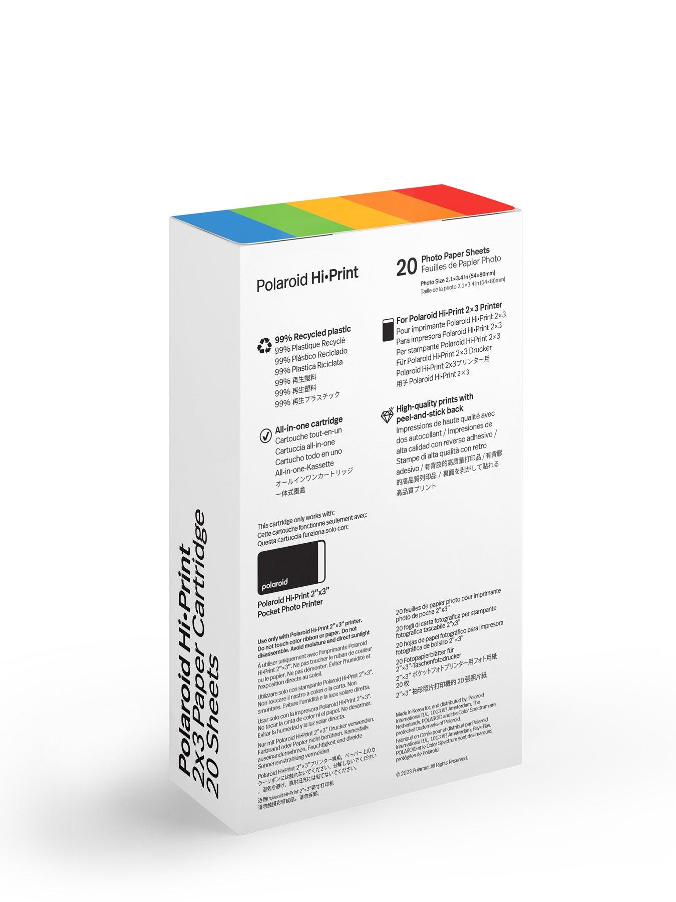 Image 2 of 3 of Polaroid Hi.Print 2x3 Cartridge (20 Sheets)