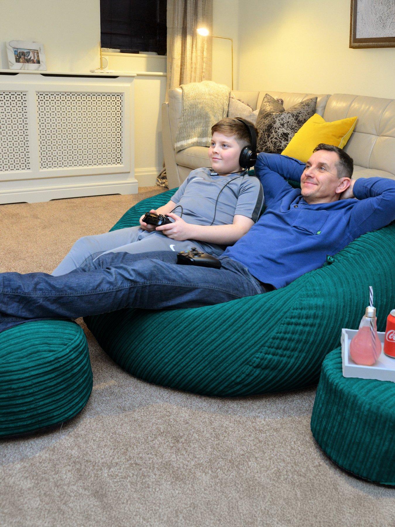 Product photograph of Rucomfy Goliath Beanbag from very.co.uk