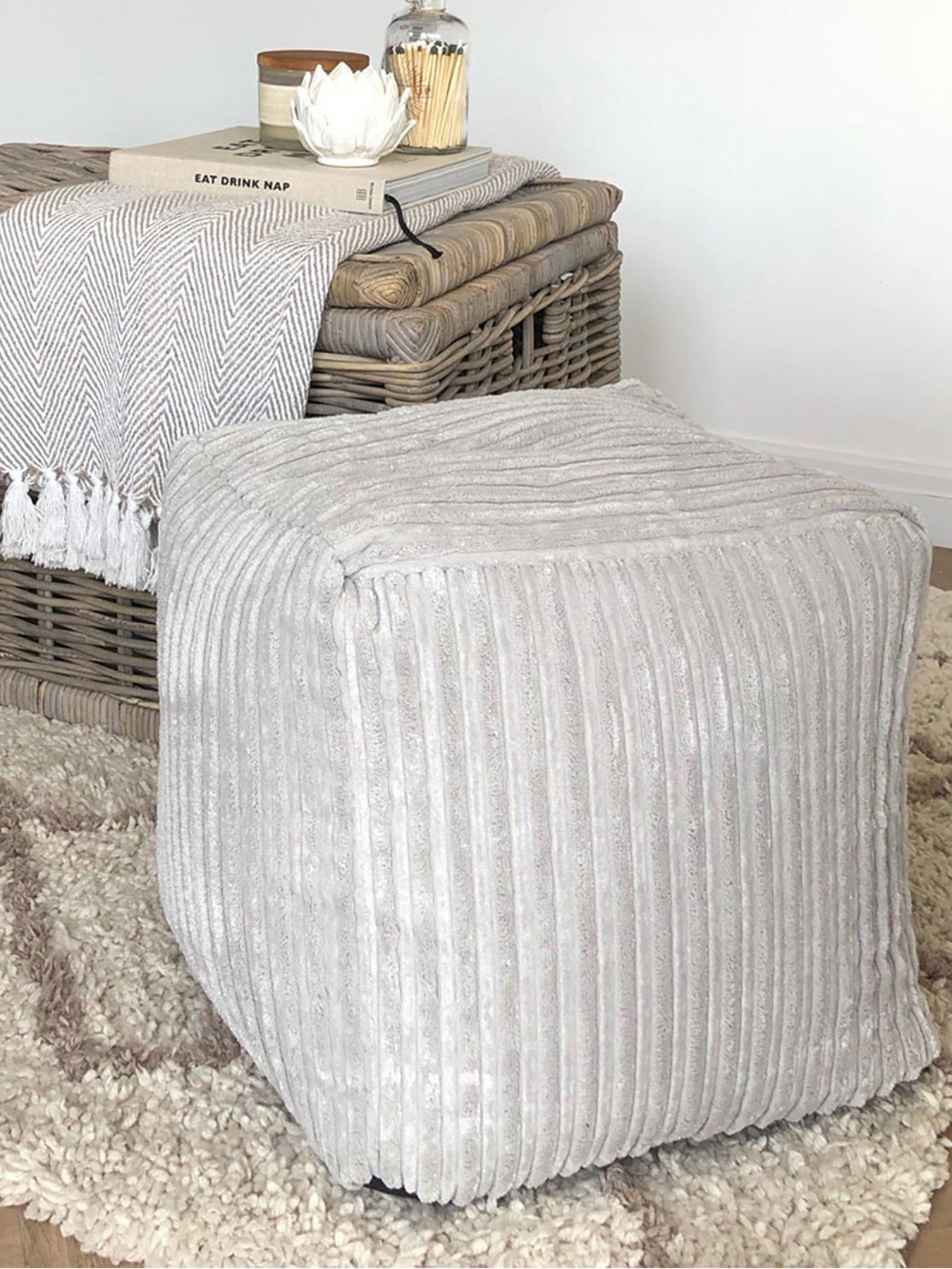 undefined Jumbo Cord Cube Beanbag