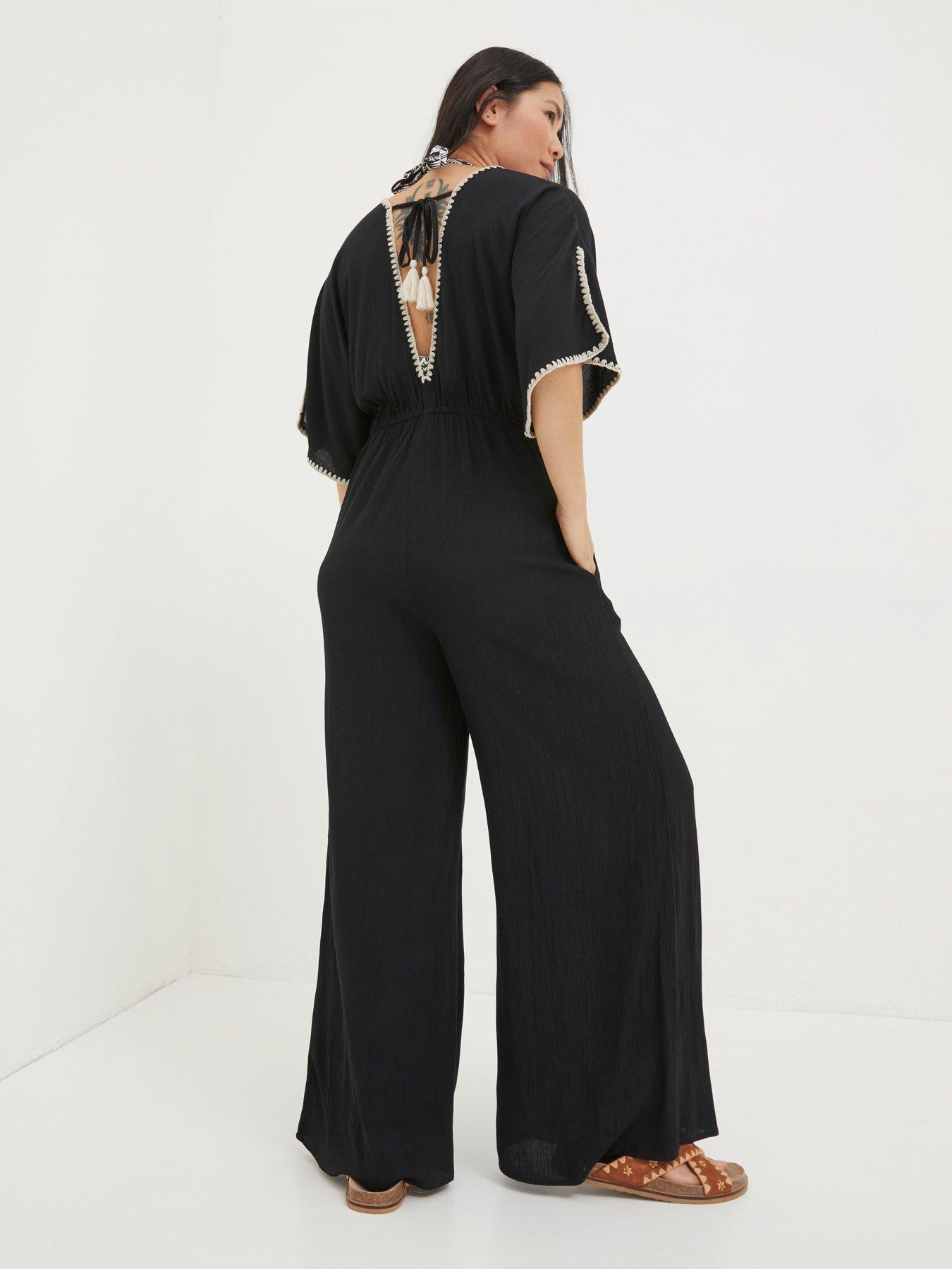 Fat face black jumpsuit 2025