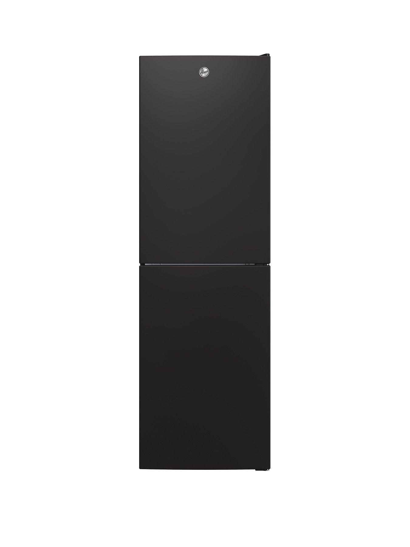 undefined H-FRIDGE 300 HOCT3L517EBK 55cm Wide, 175cm Tall, Low Frost Freestanding Fridge Freezer - Black