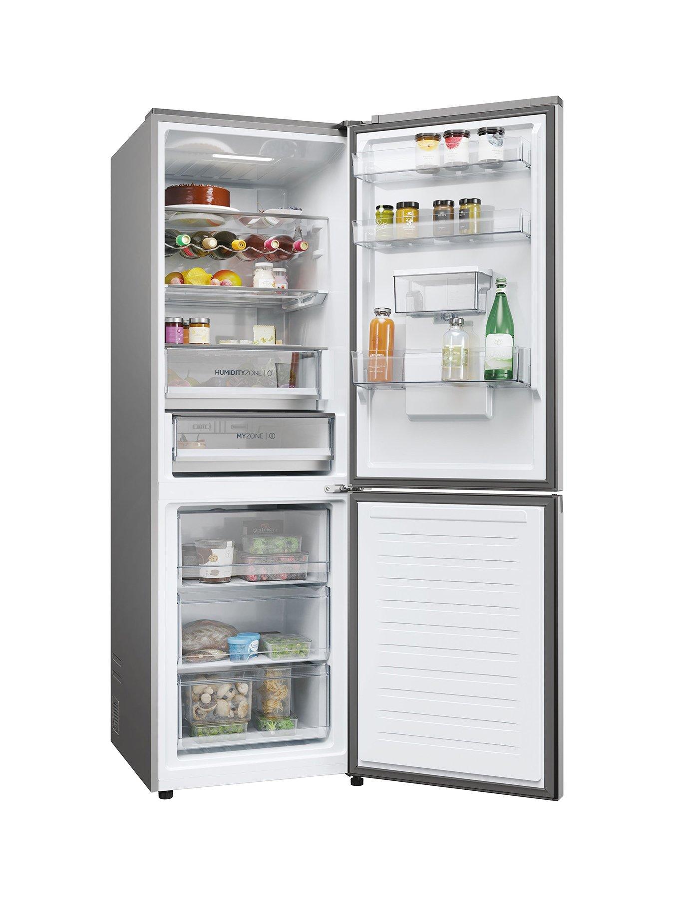 Image 2 of 8 of Haier HDPW5618DWPK 50/50 Total No Frost Fridge Freezer, D-Rated, Water Dispenser, Wifi - Inox