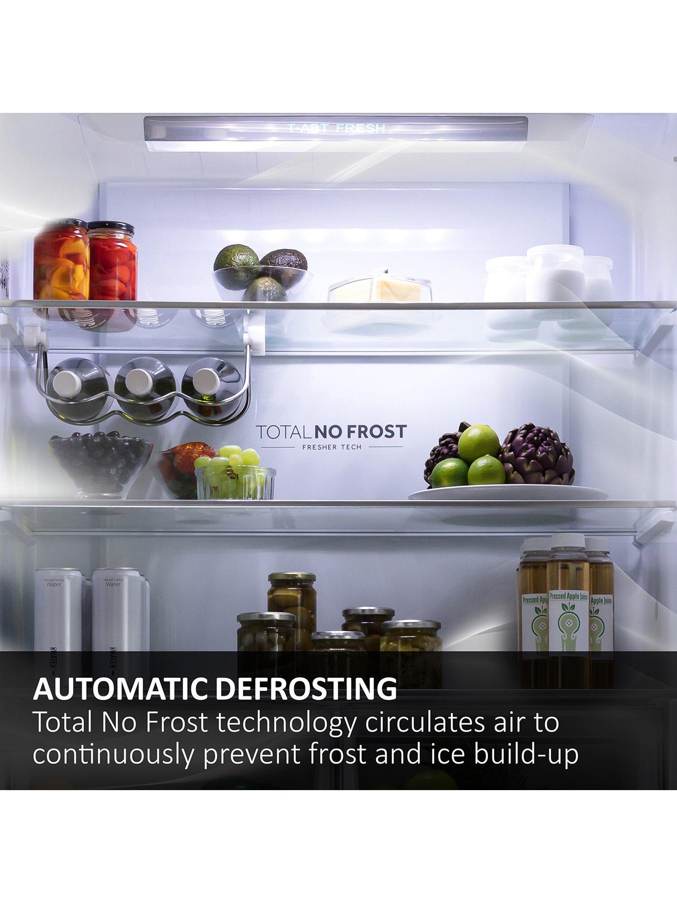 Image 5 of 8 of Haier HDPW5618DWPK 50/50 Total No Frost Fridge Freezer, D-Rated, Water Dispenser, Wifi - Inox