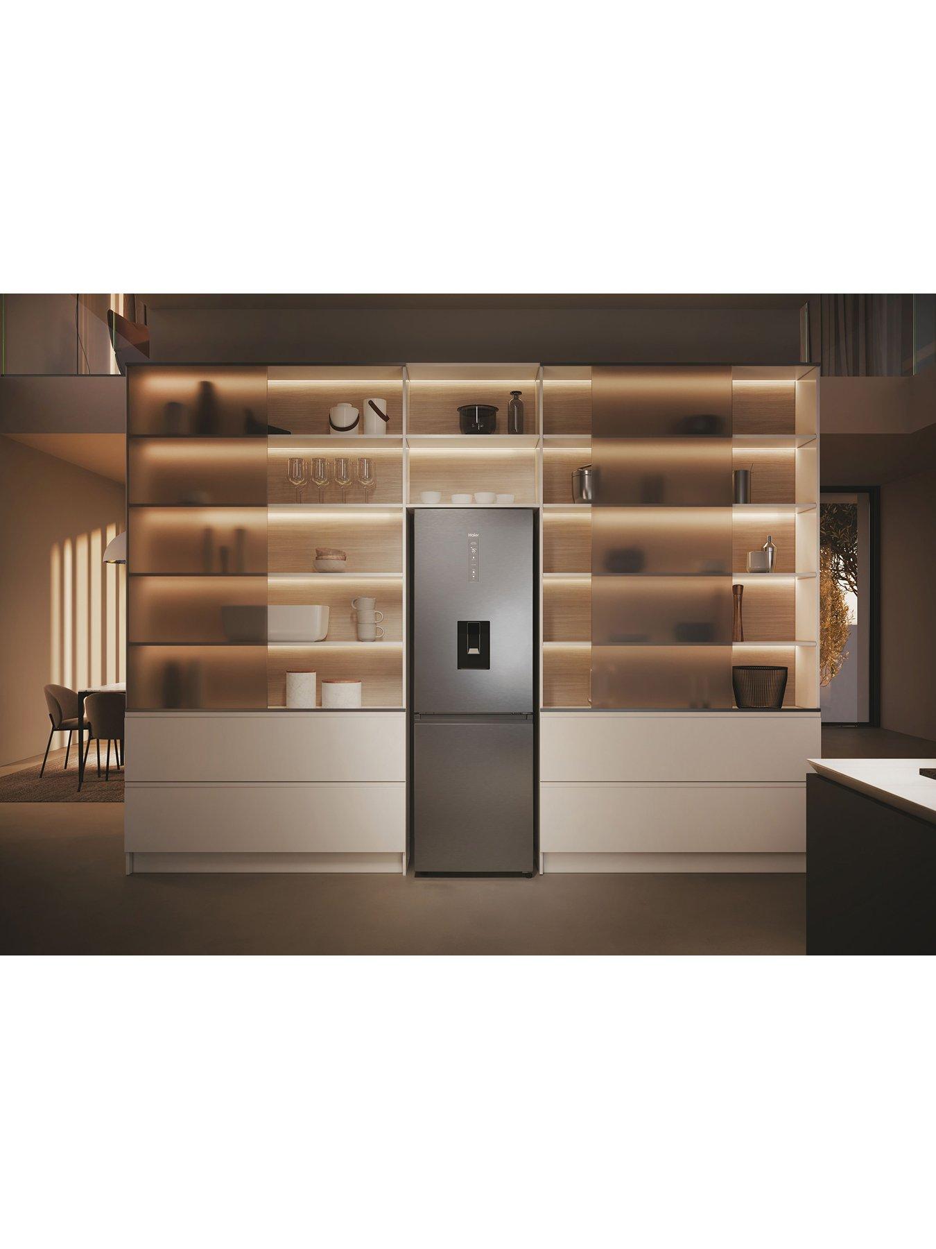 Image 6 of 8 of Haier HDPW5618DWPK 50/50 Total No Frost Fridge Freezer, D-Rated, Water Dispenser, Wifi - Inox