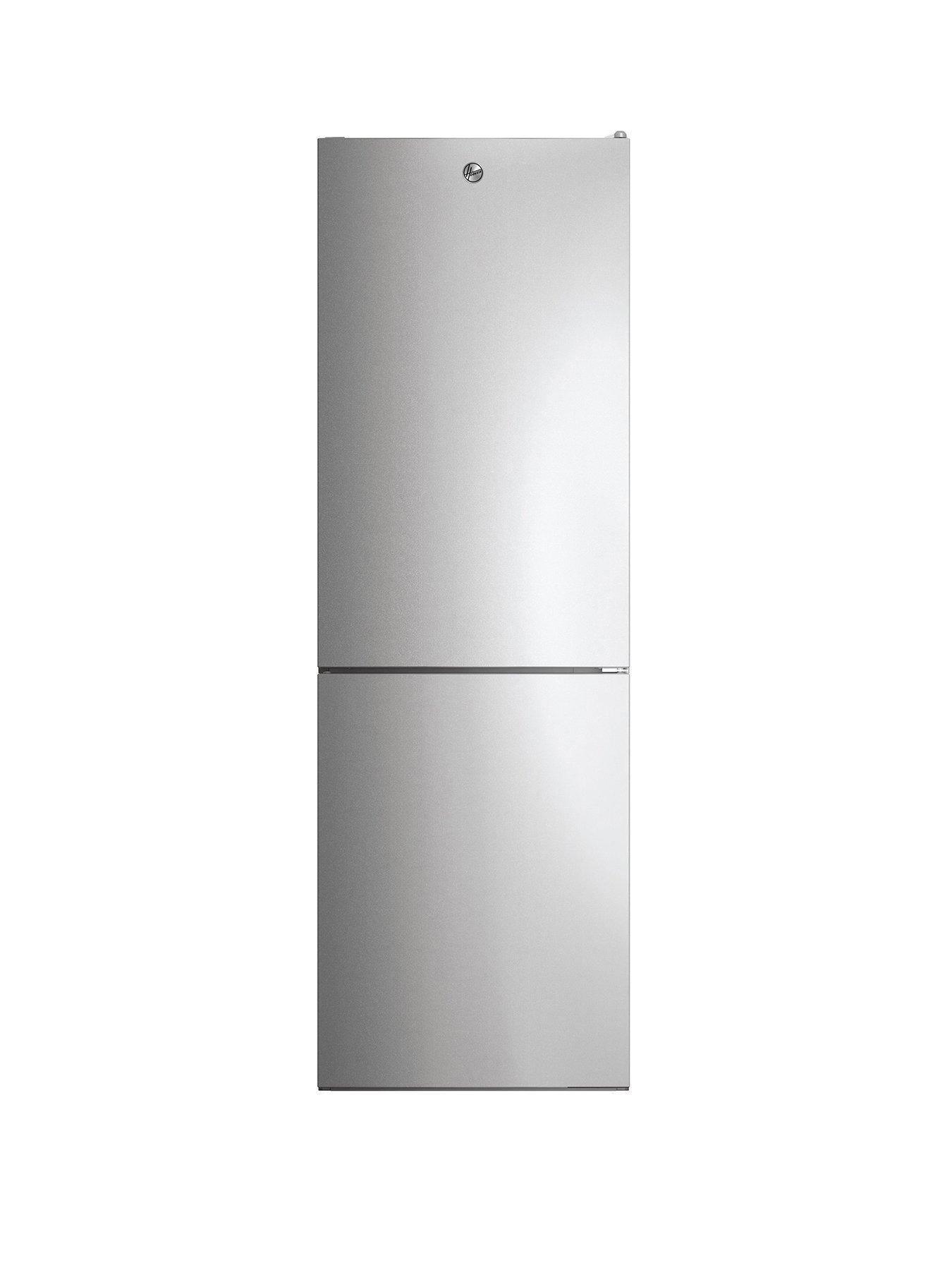Hoover H-Fridge 500 Hoce4T618Esk 60Cm Wide, 185Cm Tall, E-Rated Freestanding Fridge Freezer - Silver