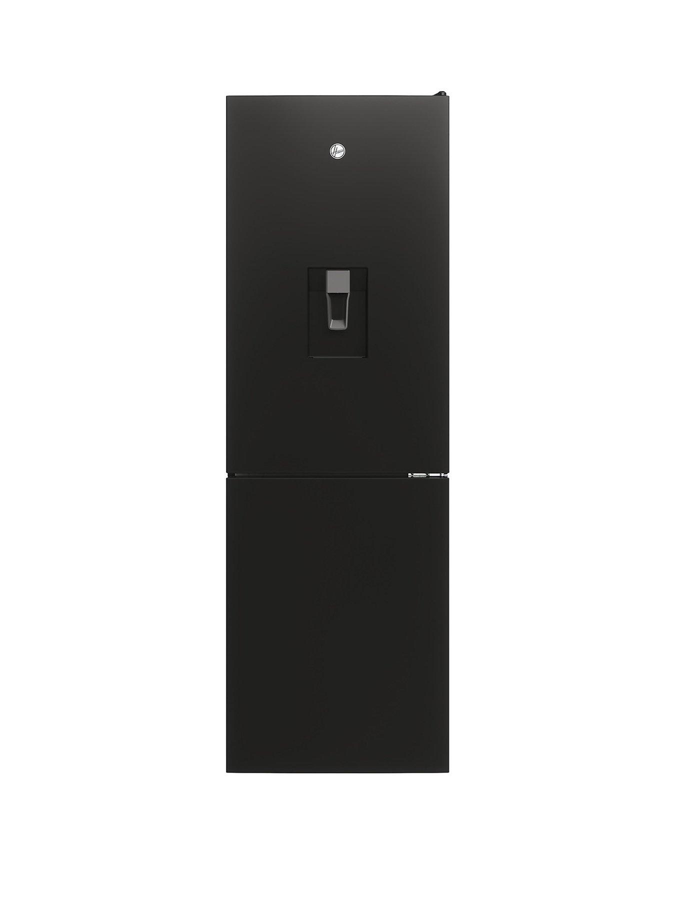 undefined HOCE4T618EWBK 60 x 185cm E-rated WTD Freestanding Fridge Freezer - Black