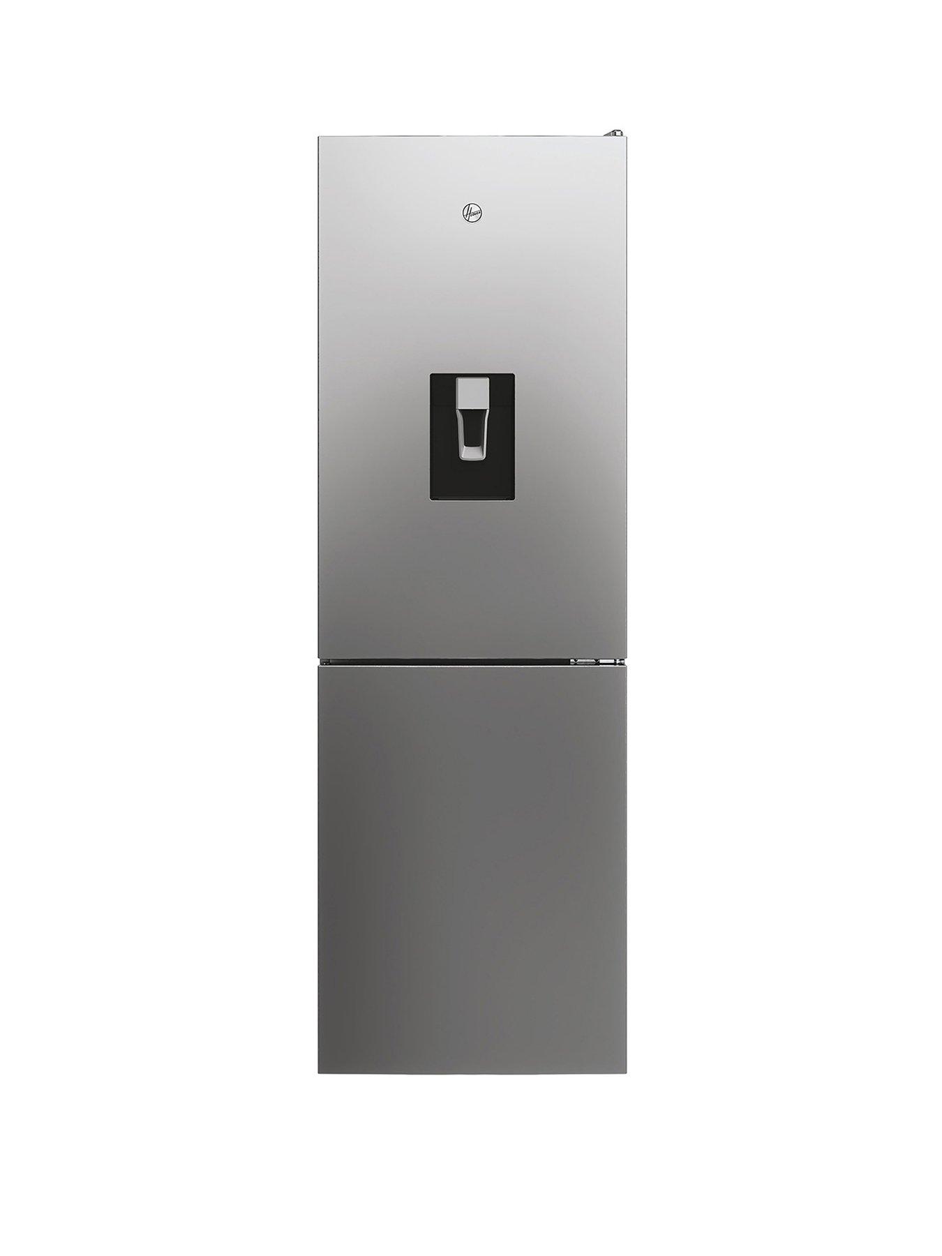 Product photograph of Hoover Hoce4t618ewsk 60 X 185cm E-rated Wtd Freestanding Fridge Freezer - Silver from very.co.uk