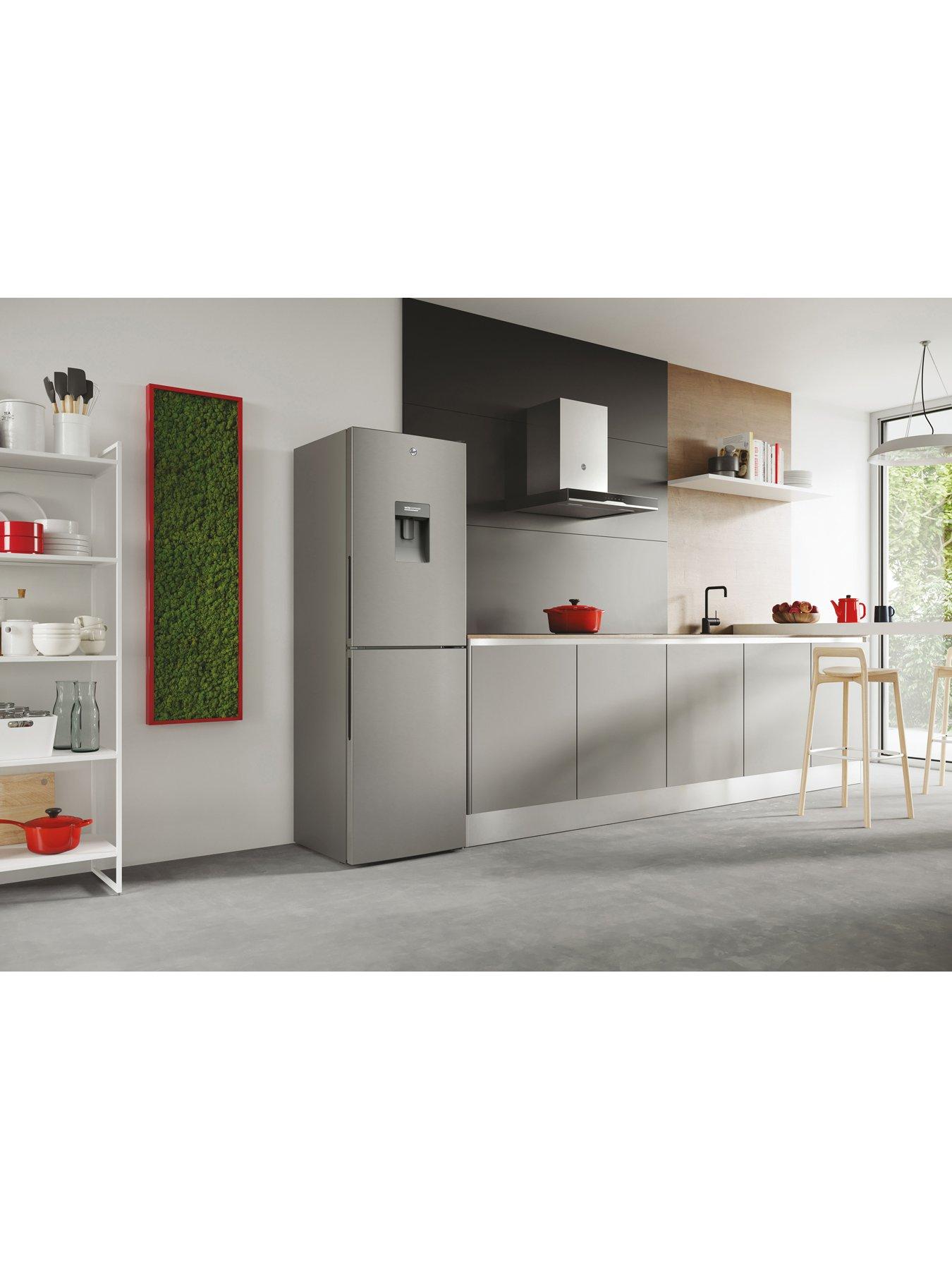 Image 6 of 7 of Hoover H-FRIDGE 300 HOCT3L517EWSK-1 55cm Wide,&nbsp;Low Frost Fridge Freezer with non-plumbed Water Dispenser -&nbsp;Silver
