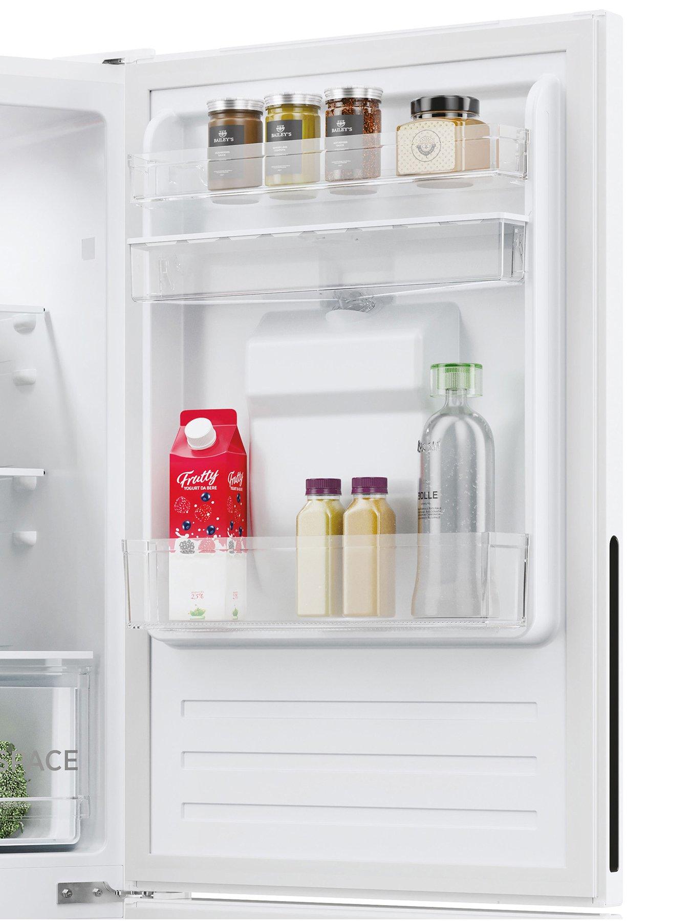 Frigorifero Congelatore Hoover H-FRIDGE 300 HOCT3L517ES2 – Libera Installazione, Low Frost, Display Interno, Classe E, Argento