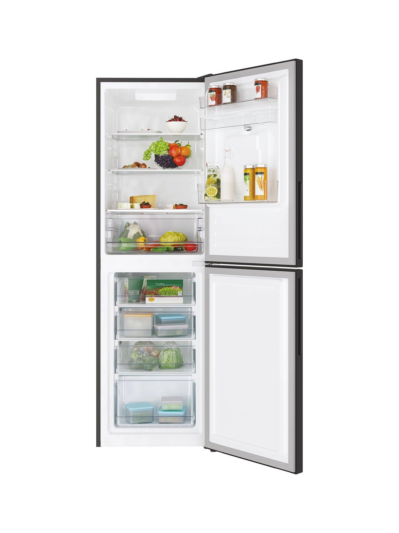 Image 2 of 7 of Candy CCT3L517EWBK-1 Low Frost Fridge Freezer with non plumbed water dispenser -&nbsp;Black