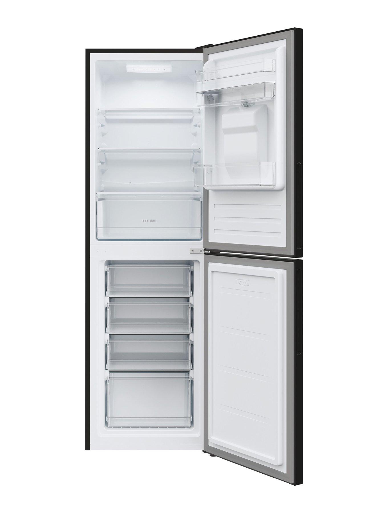 Image 3 of 7 of Candy CCT3L517EWBK-1 Low Frost Fridge Freezer with non plumbed water dispenser -&nbsp;Black