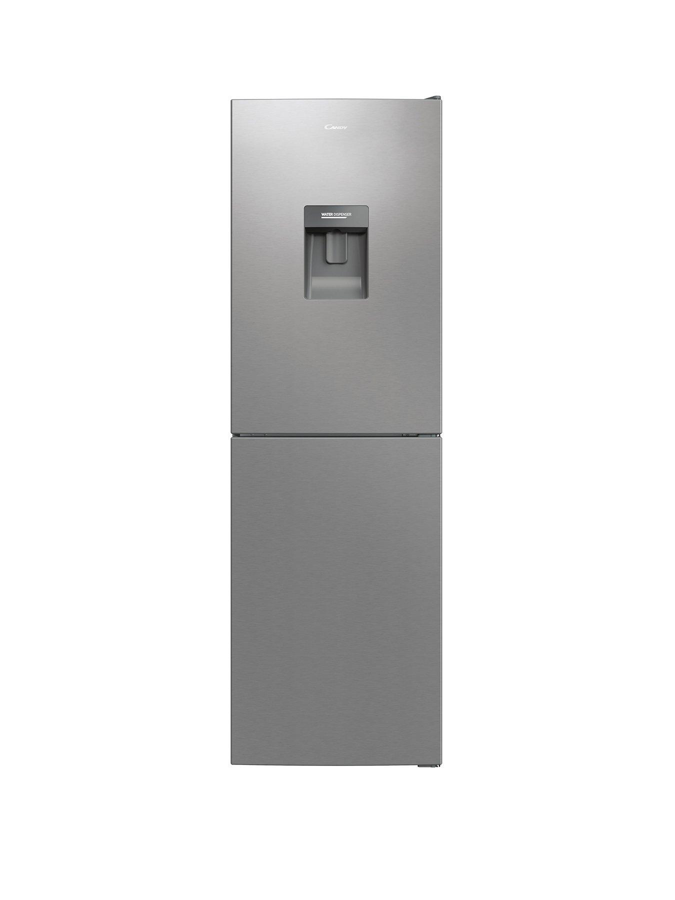 Candy CCT3L517EWSK-1 Low Frost Fridge Freezer with non plumbed water dispenser - Silver