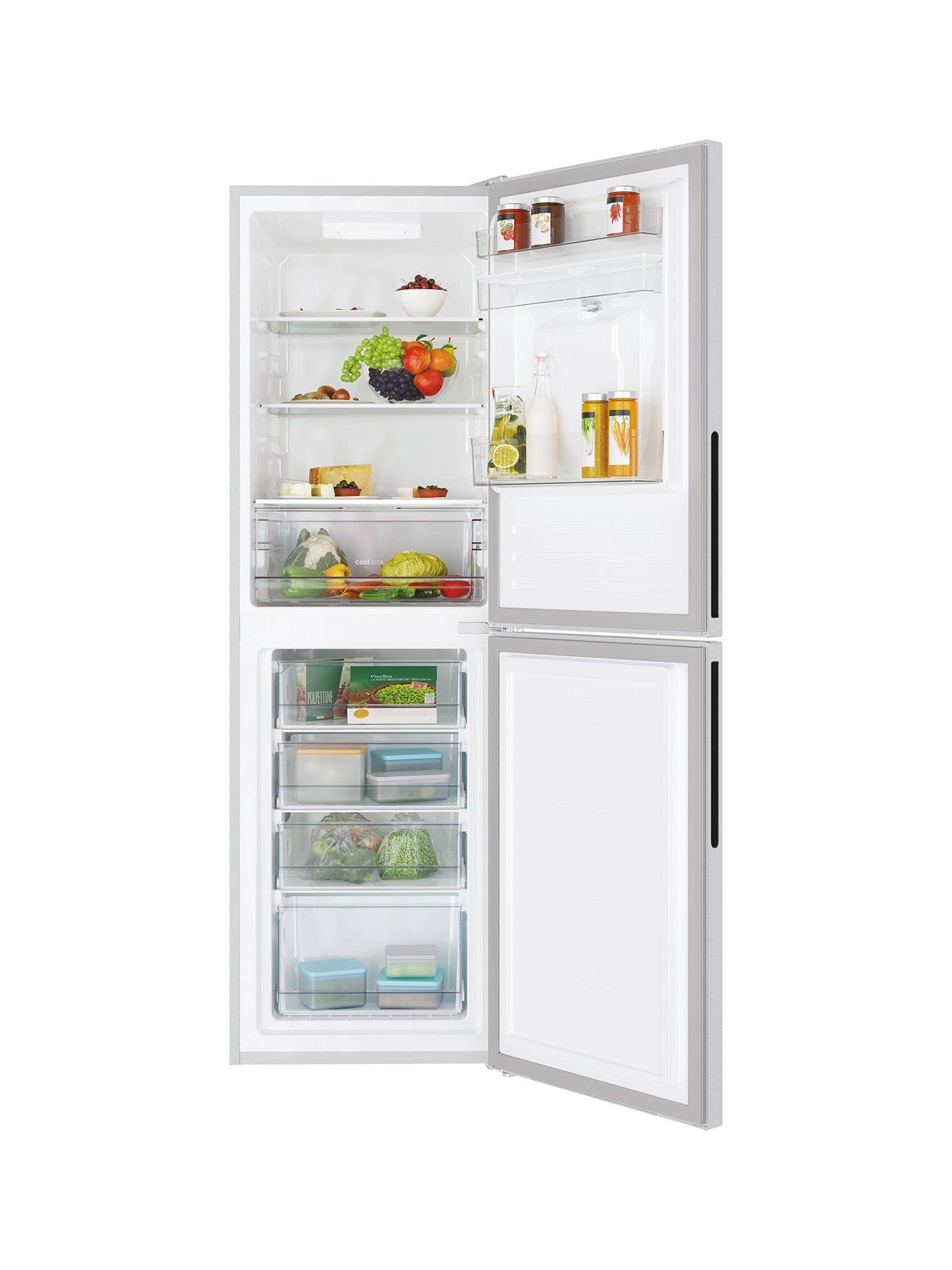 Image 2 of 7 of Candy CCT3L517EWSK-1 Low Frost Fridge Freezer with non plumbed water dispenser -&nbsp;Silver