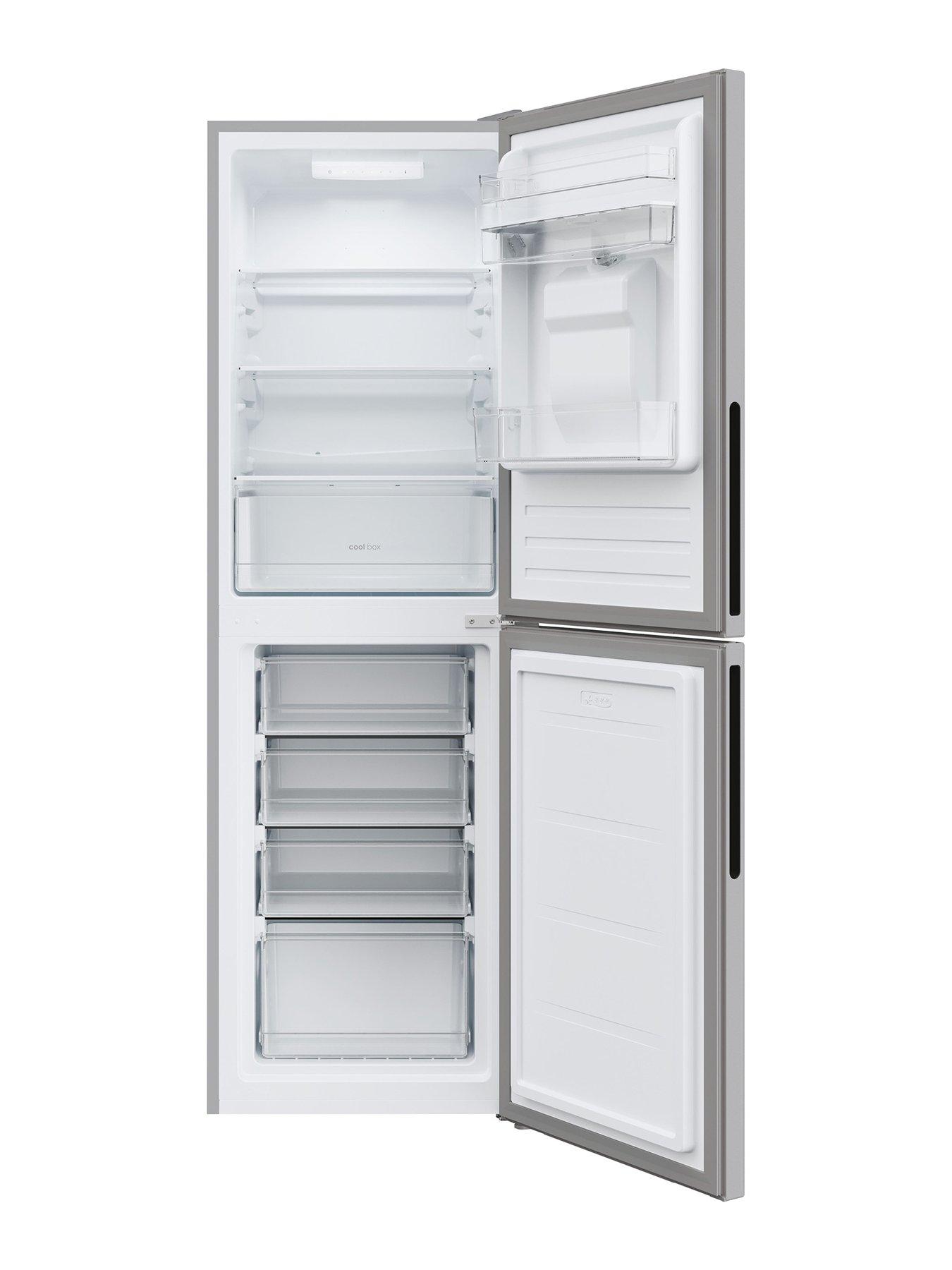 Image 3 of 7 of Candy CCT3L517EWSK-1 Low Frost Fridge Freezer with non plumbed water dispenser -&nbsp;Silver