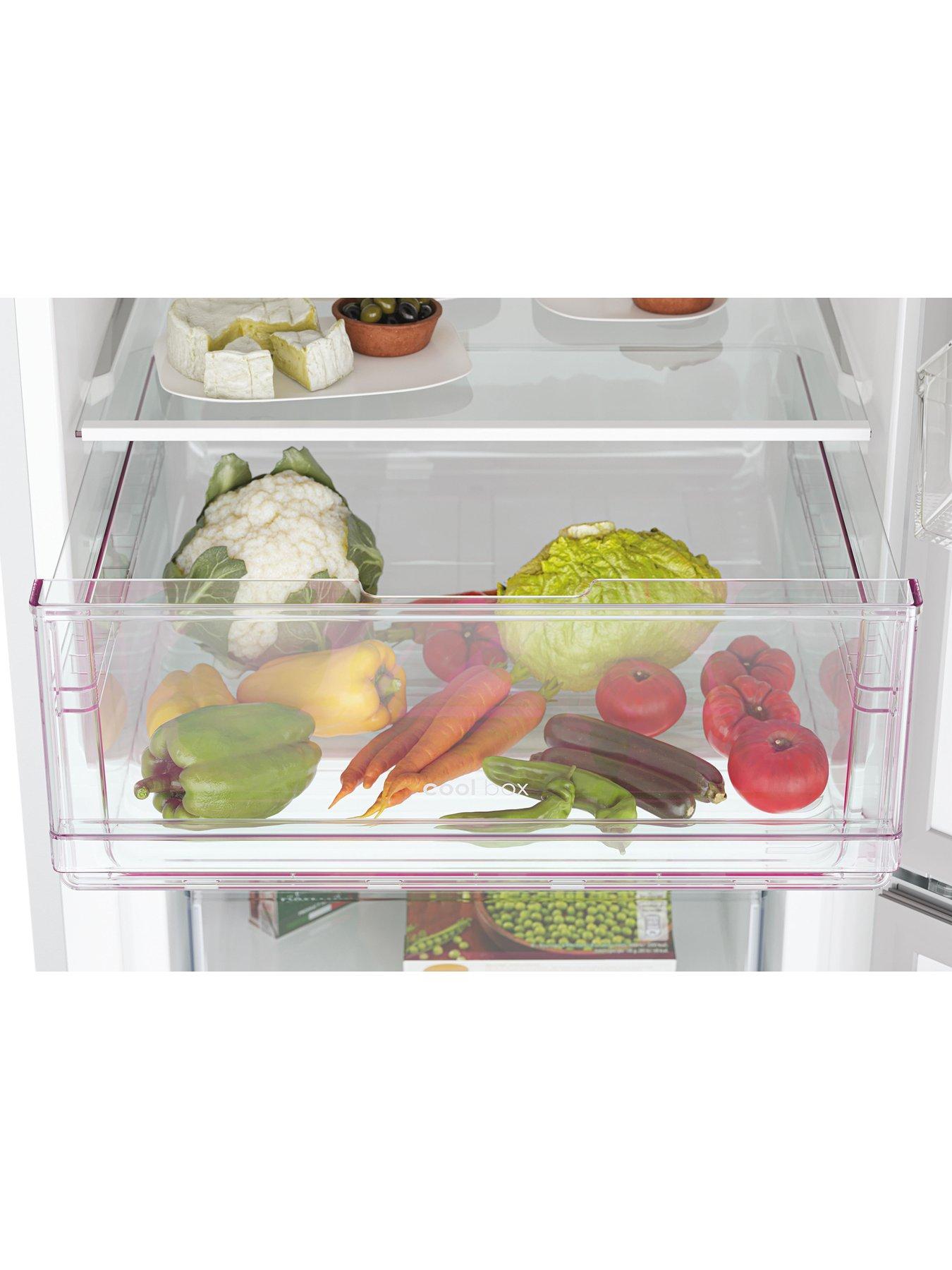 Image 4 of 7 of Candy CCT3L517EWSK-1 Low Frost Fridge Freezer with non plumbed water dispenser -&nbsp;Silver