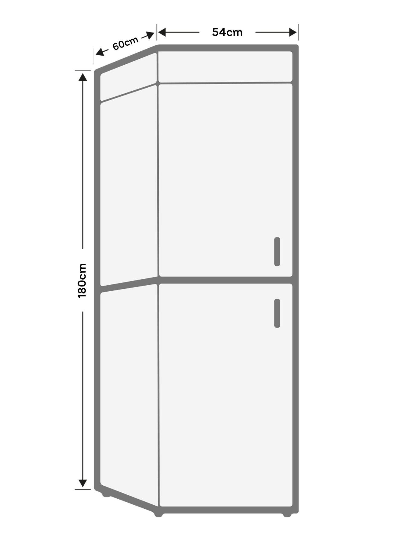 Image 7 of 7 of Hoover HOCH1T518EWK-1 Total No Frost Fridge Freezer - White