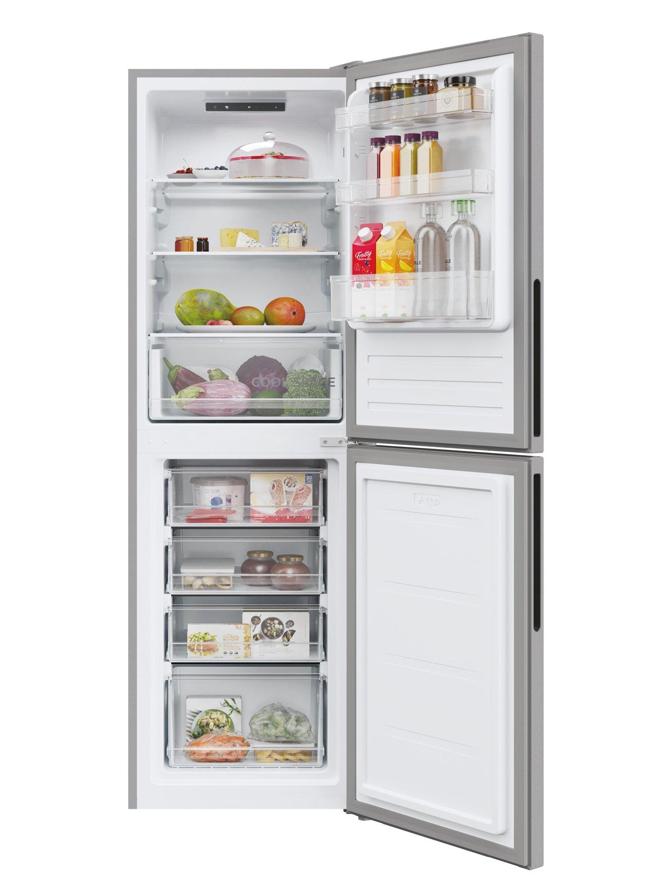 Image 2 of 7 of Hoover H-FRIDGE 300 HOCT3L517ESK-1 Low Frost Fridge Freezer -&nbsp;Silver