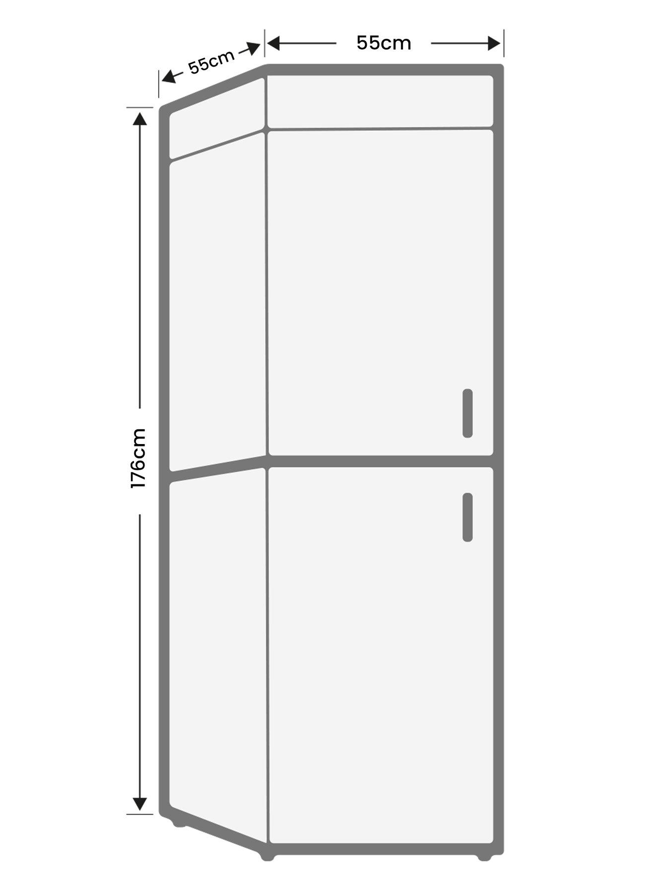 Image 7 of 7 of Hoover H-FRIDGE 300 HOCT3L517ESK-1 Low Frost Fridge Freezer -&nbsp;Silver