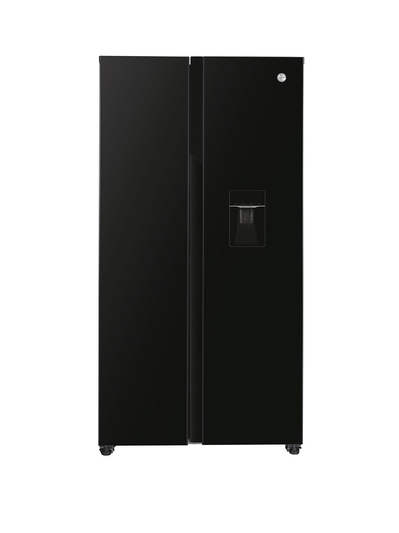 undefined HHSBSO-6174BWDK-1 American style fridge freezer with non plumbed water dispenser - Black