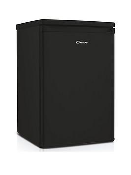 Product photograph of Candy Clhs58ebk Uc 55cm Freestanding Fridge - Black from very.co.uk