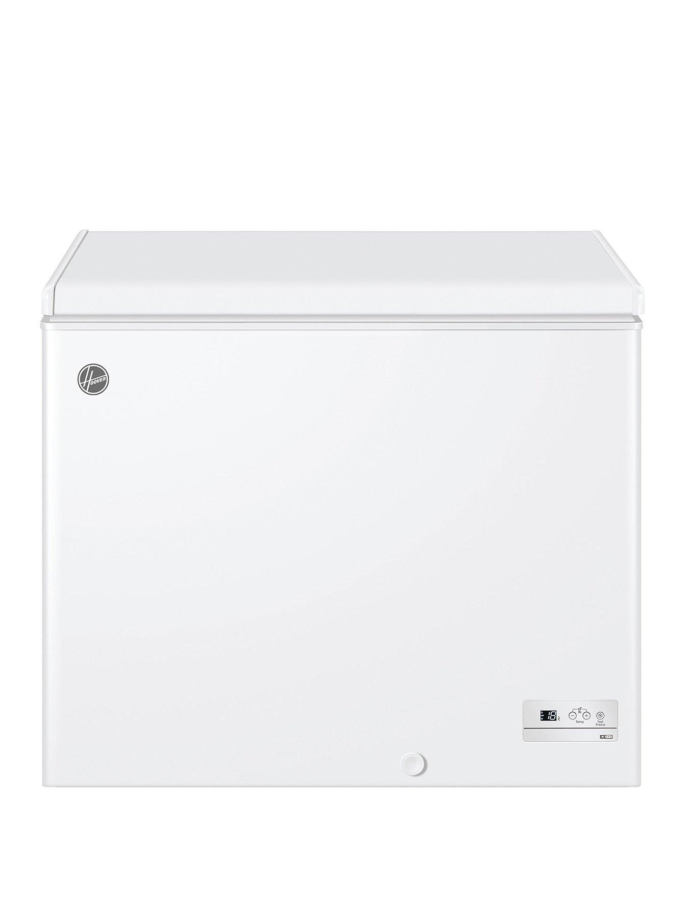 Product photograph of Hoover Hhch 200elk 200l E-rated Freestanding Chest Freezer - White from very.co.uk