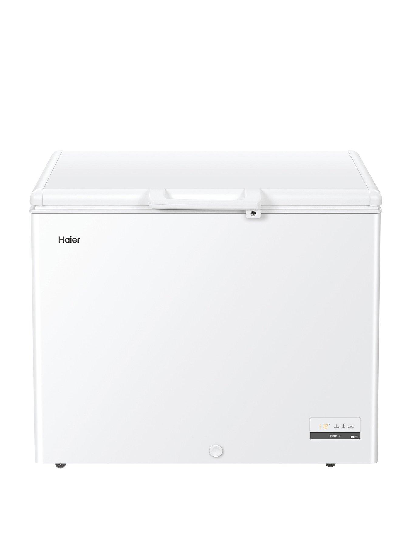 Haier HCE301E 300 Litre Chest Freezer, E-Rated - White